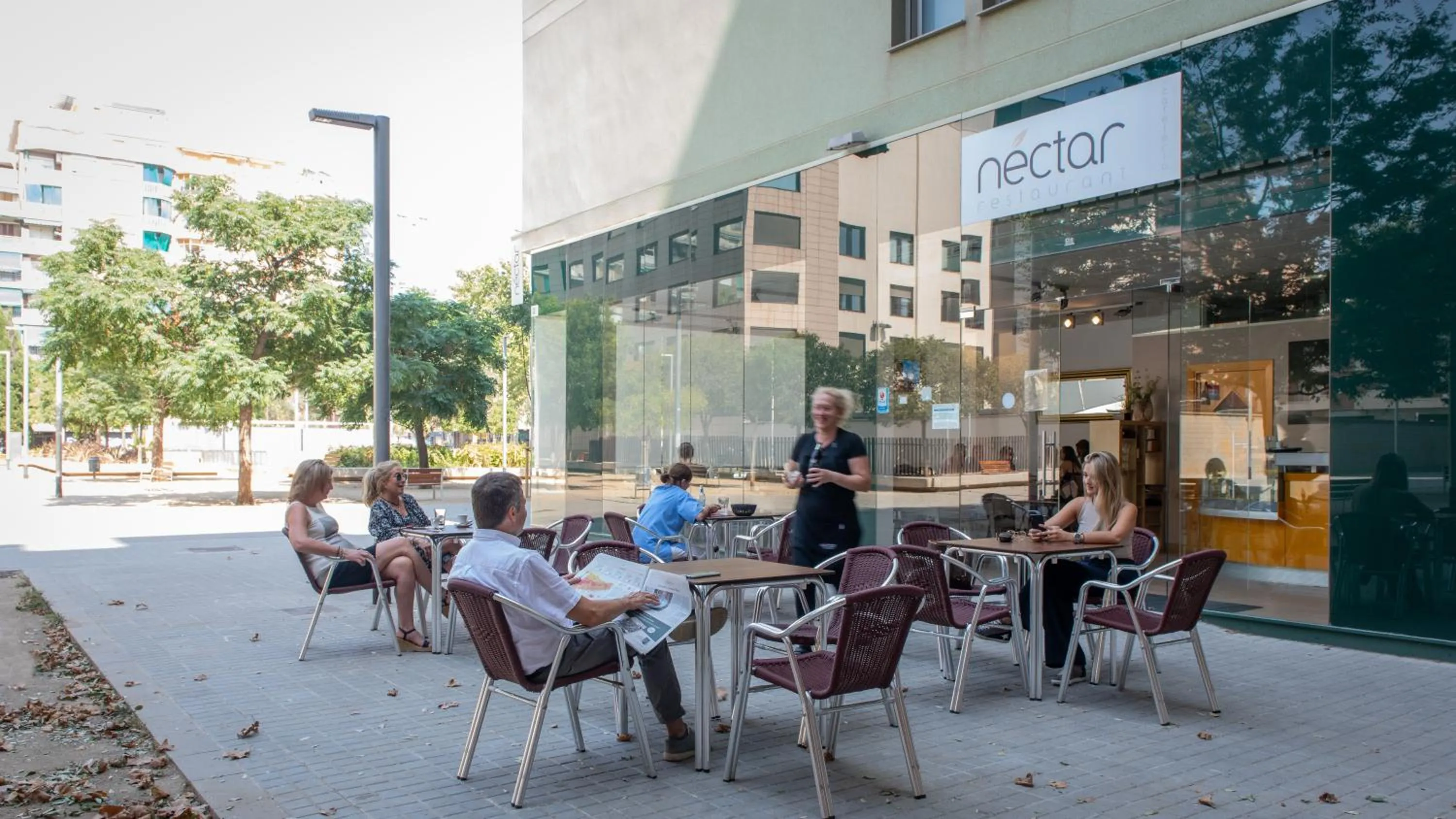 Lounge or bar in Apartamentos Aura Park Fira BCN