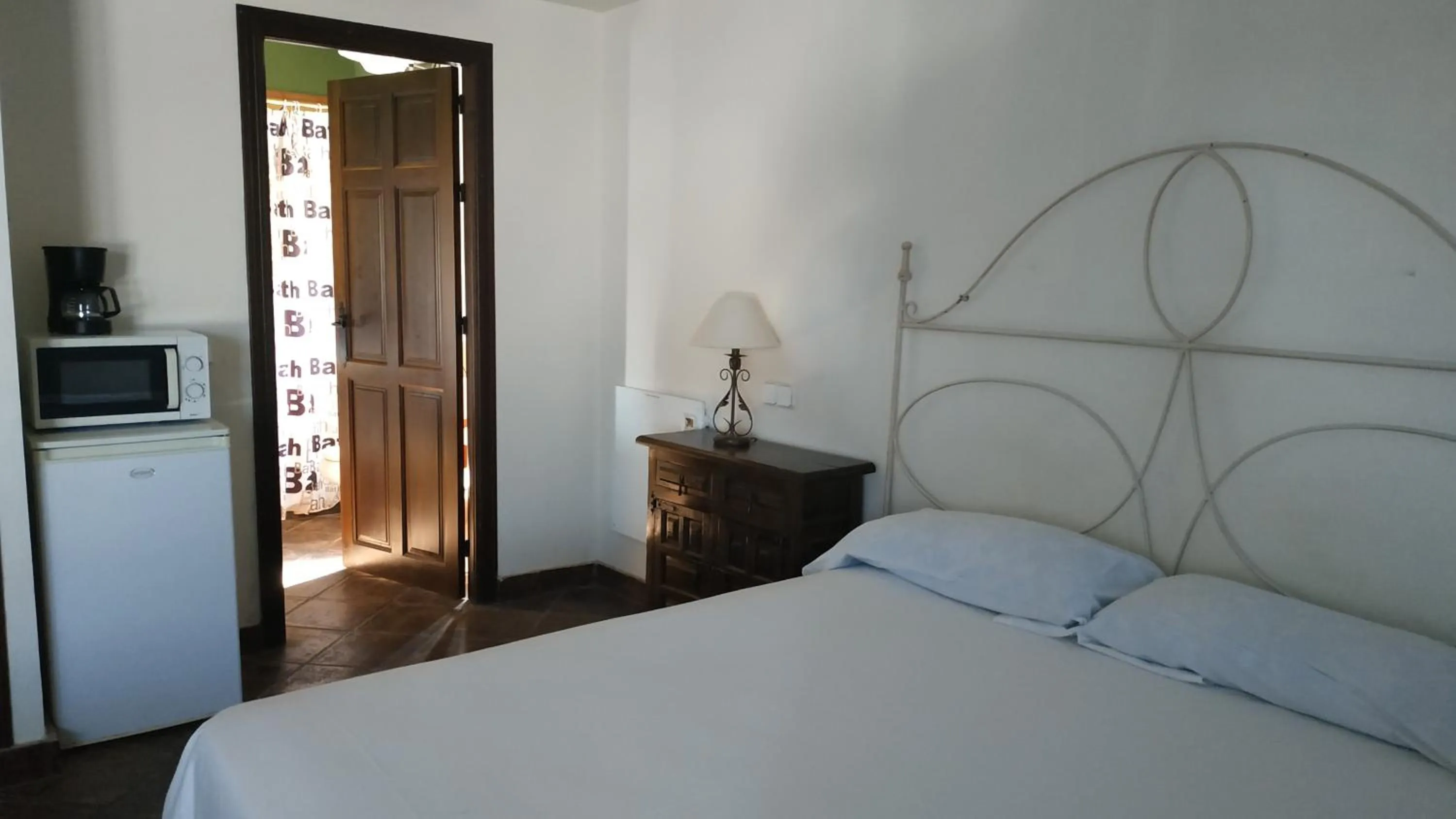 Bed in Hotel Rural La Pedriza Original