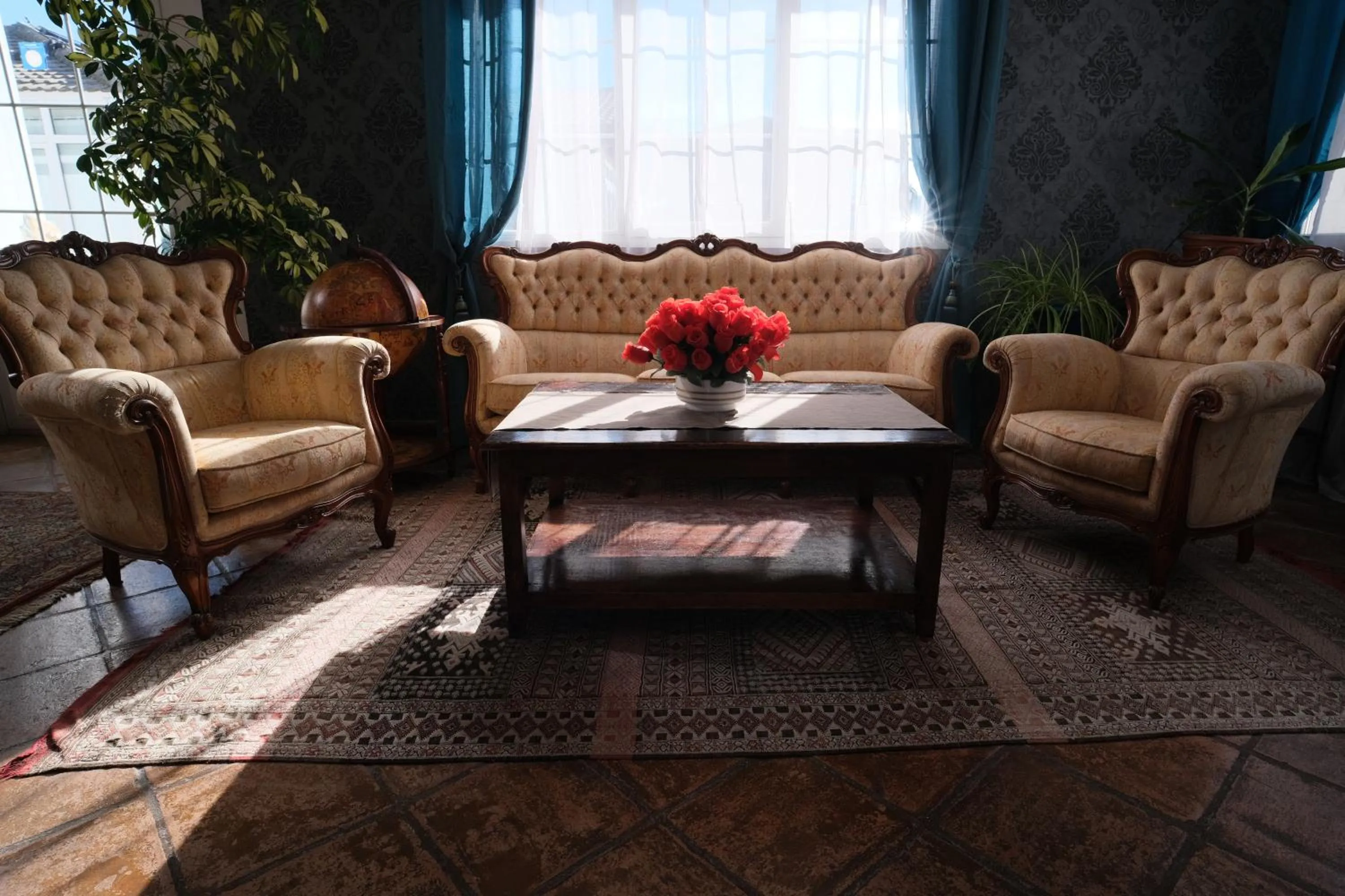 Living room in Hotel Rural La Pedriza Original