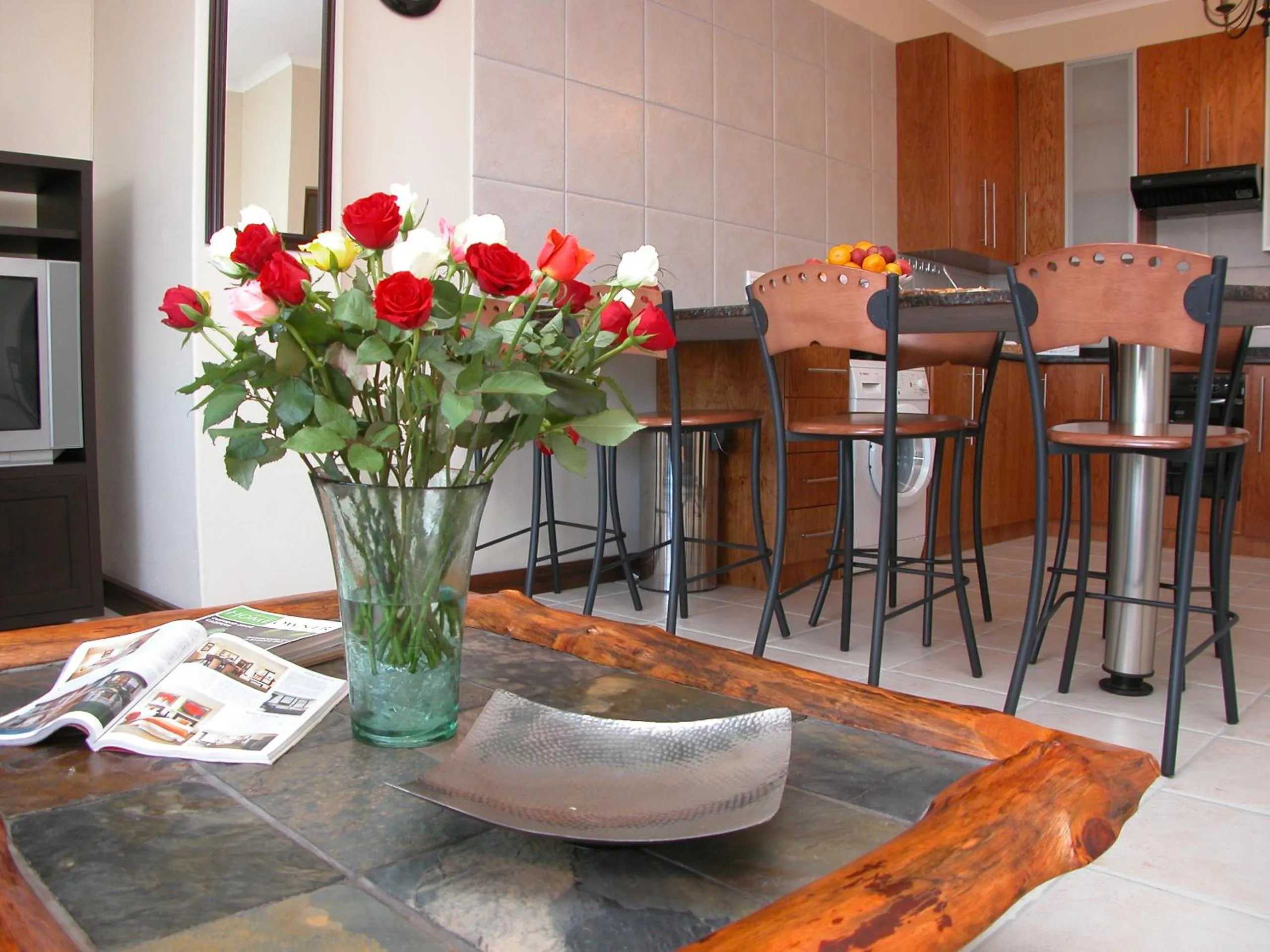 Kitchen or kitchenette in Keret Accommodation