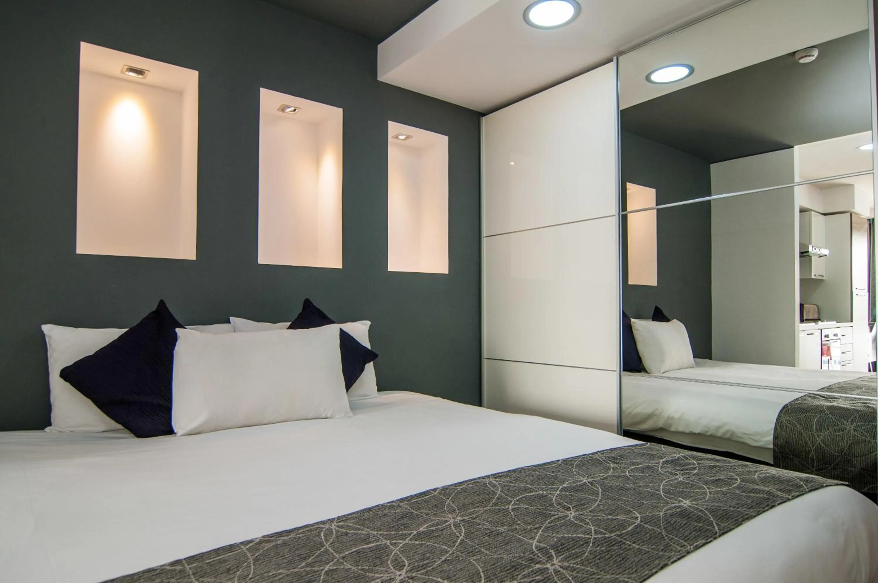 Bedroom in Pebbles Boutique Aparthotel