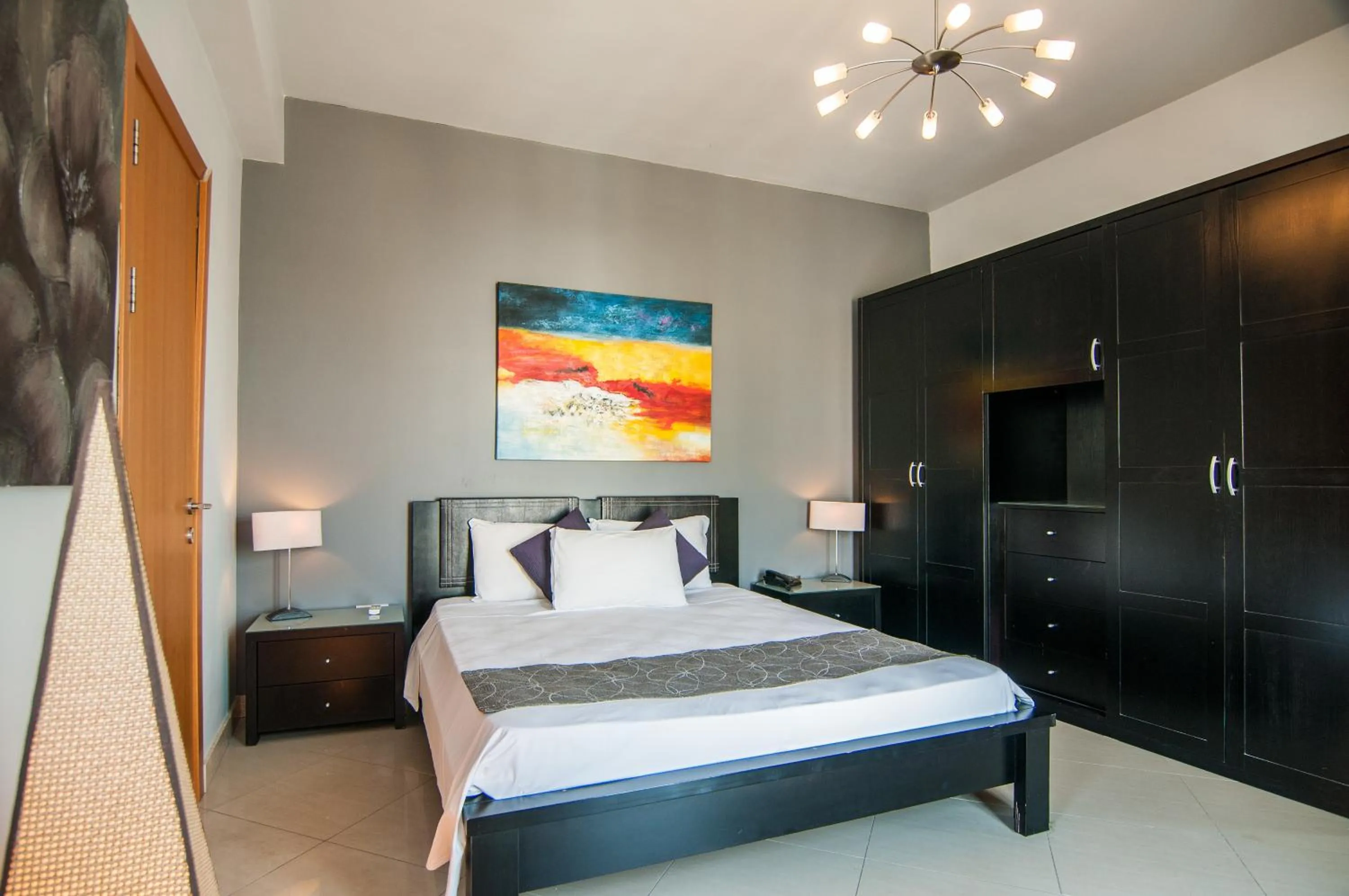 Bedroom in Pebbles Boutique Aparthotel