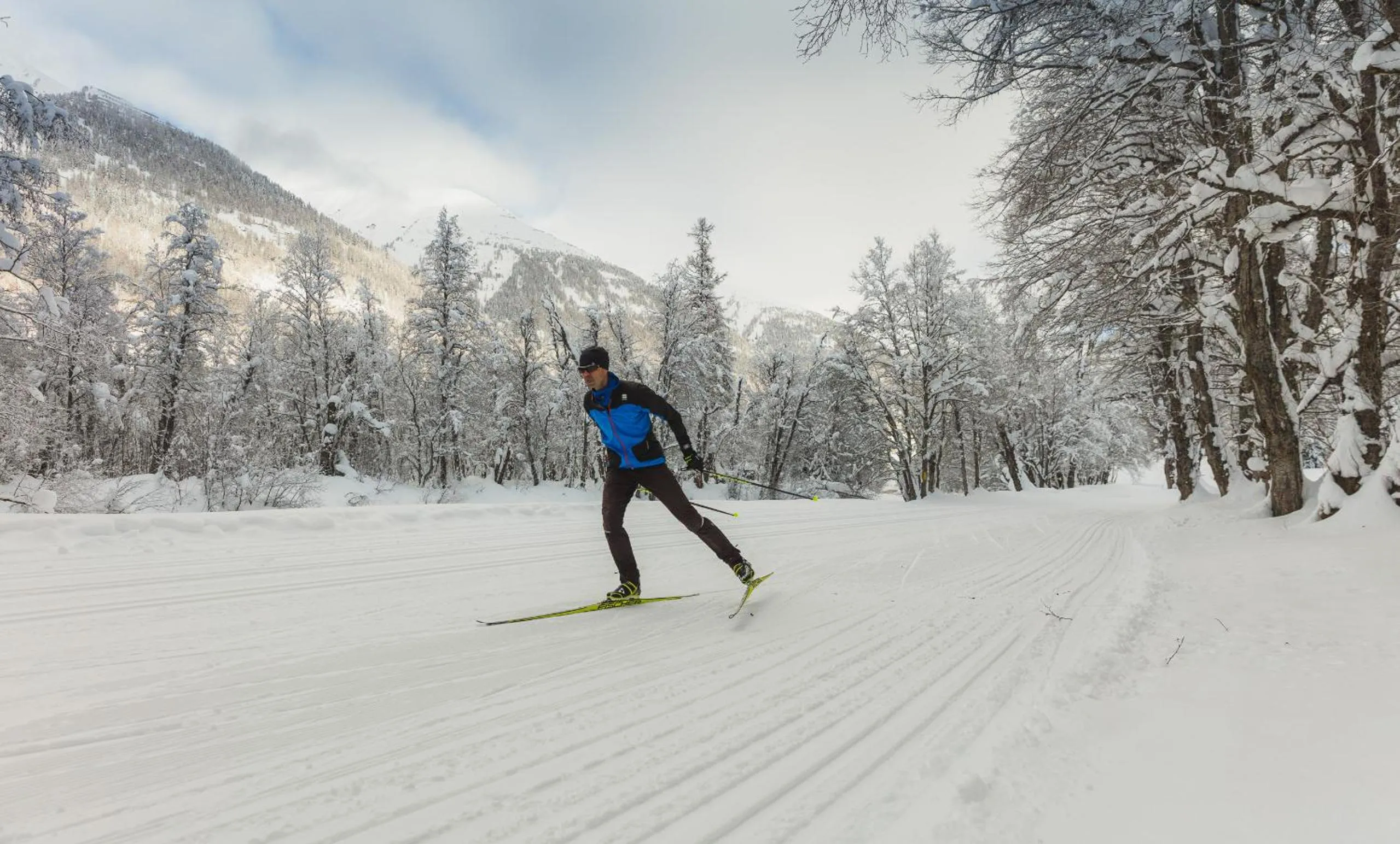 Skiing in Hotel Walser