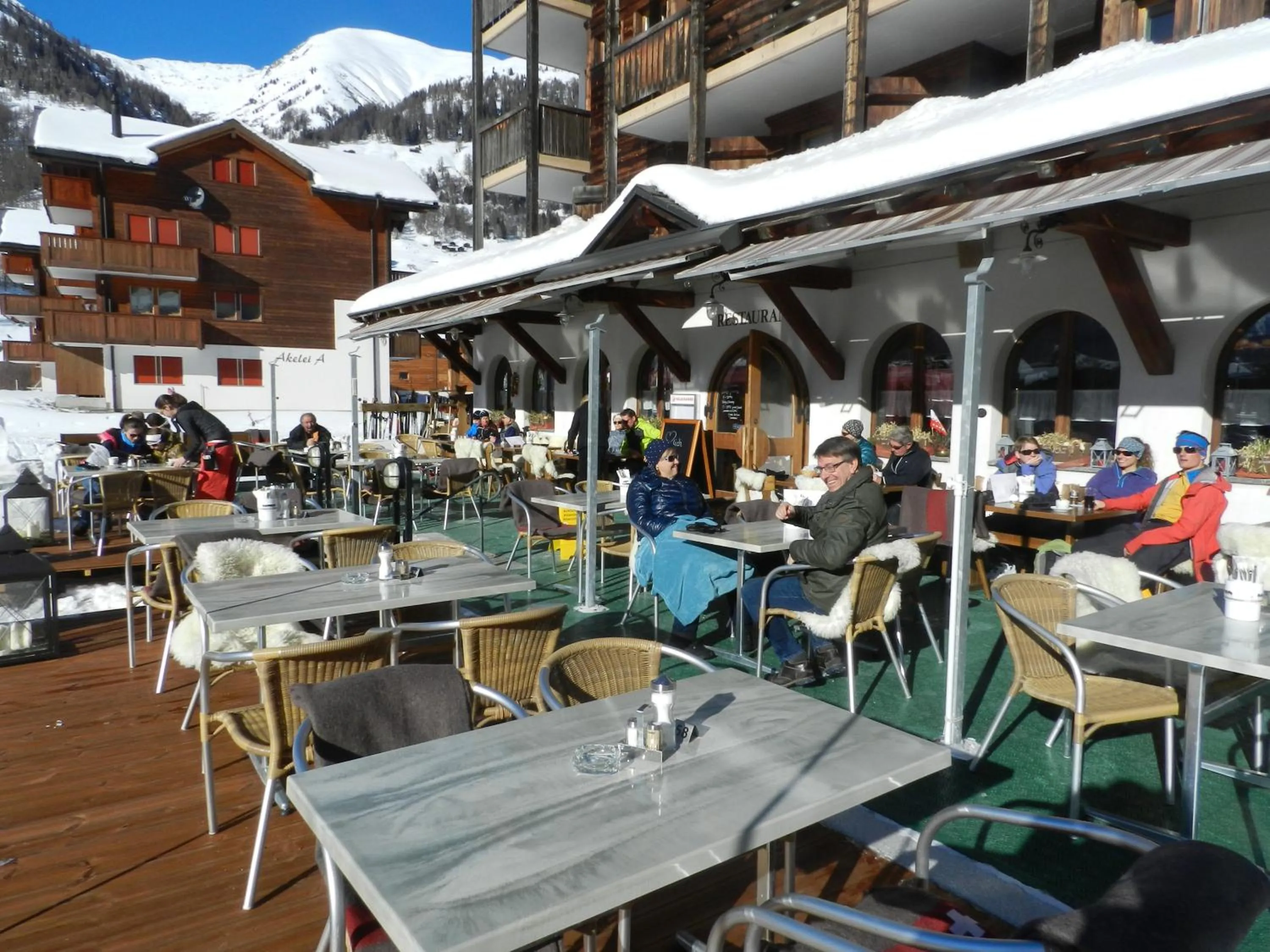 Balcony/Terrace in Hotel Walser