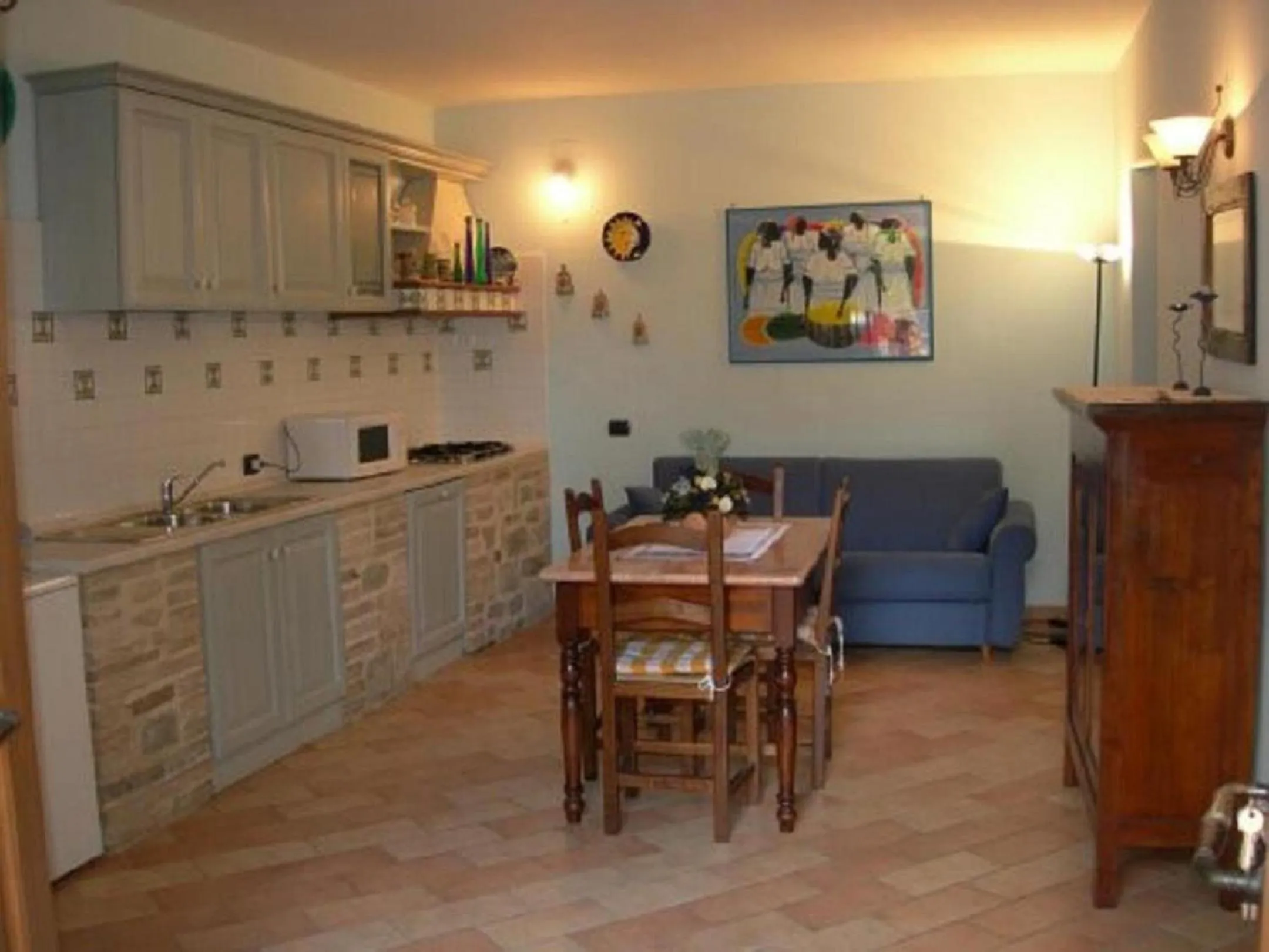Kitchen or kitchenette in La Piazzetta