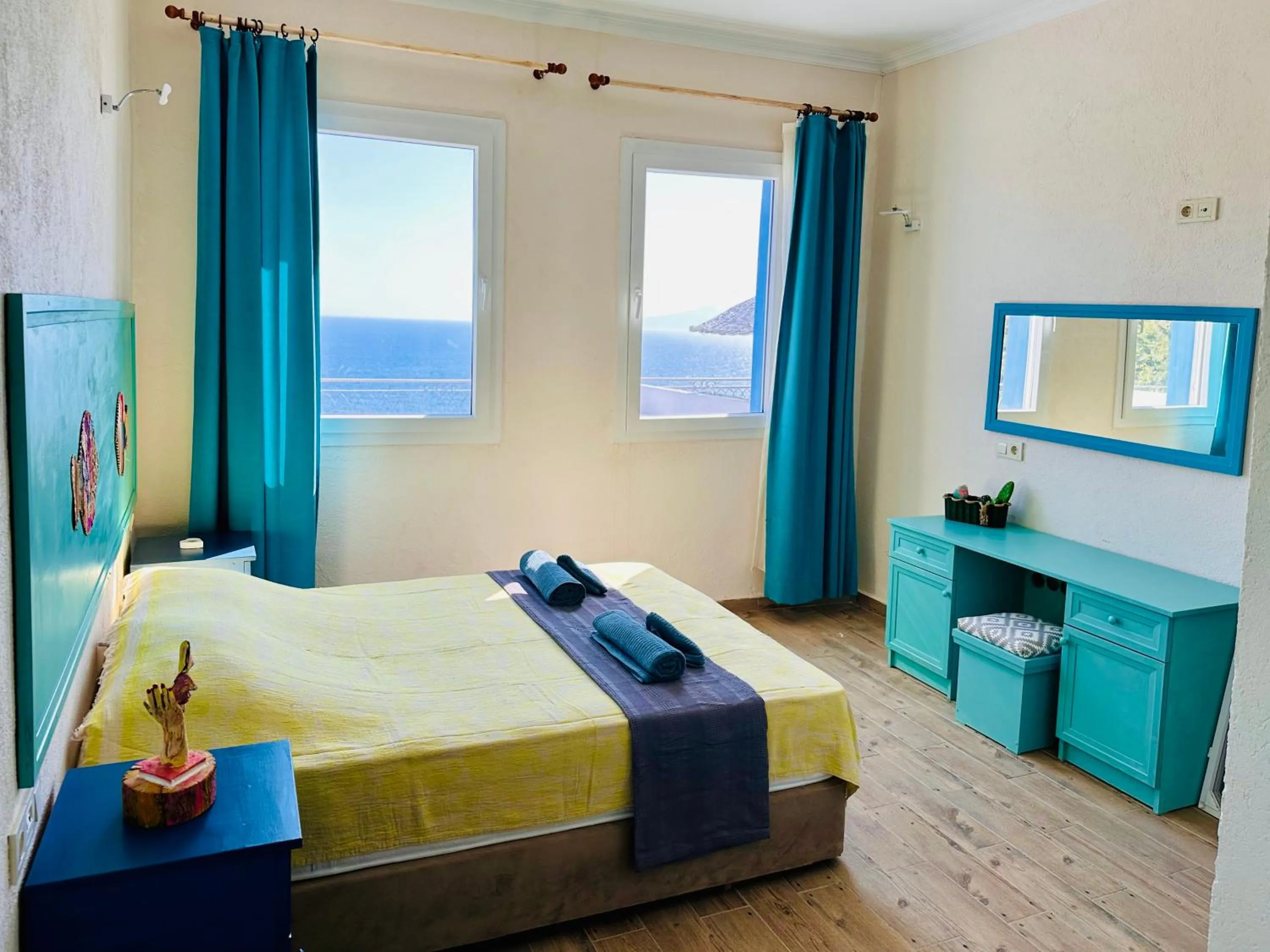 Bedroom, Bed in Goknar Knidos Eco Hotel & Farm