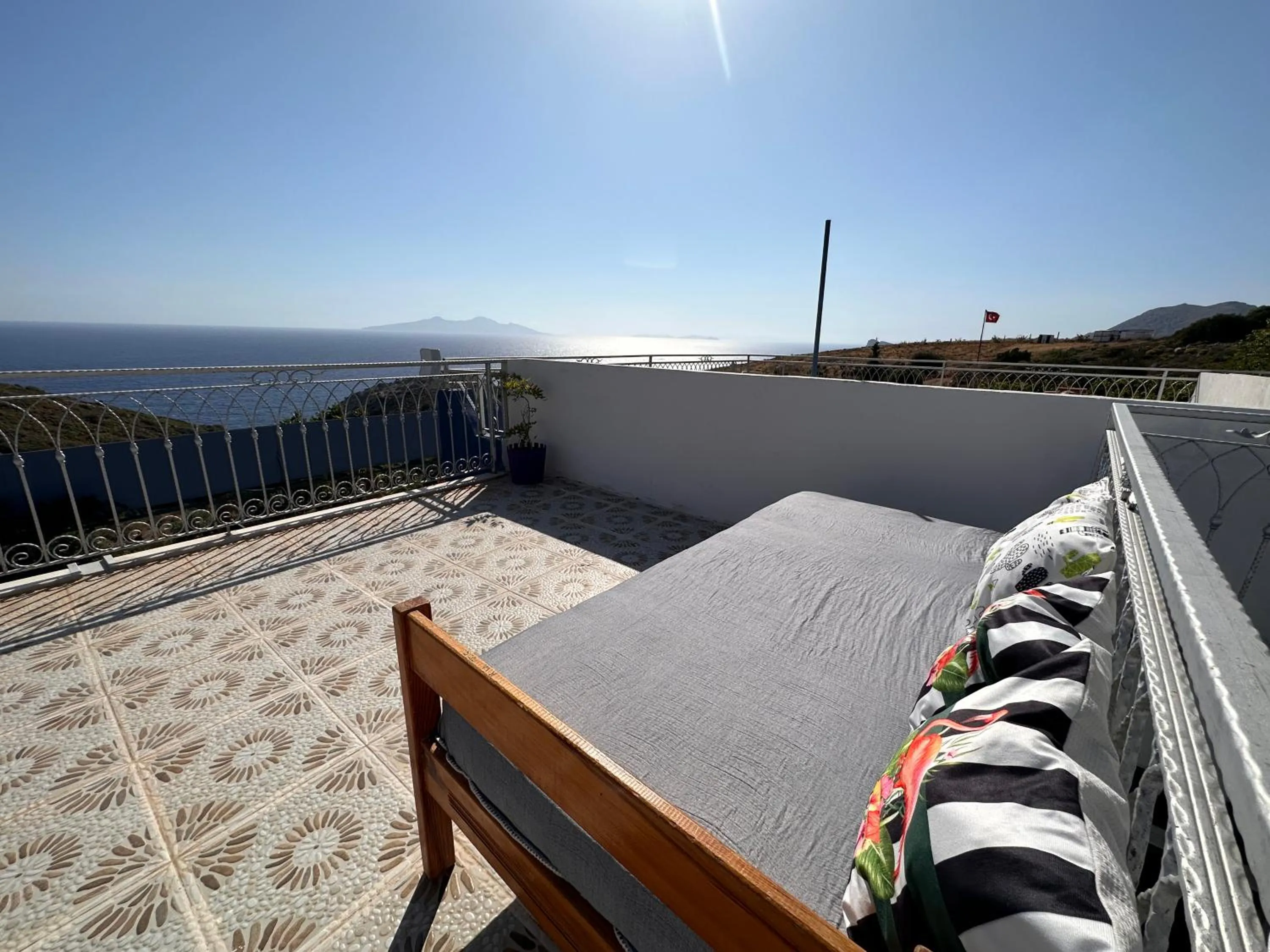 Balcony/Terrace in Goknar Knidos Eco Hotel & Farm