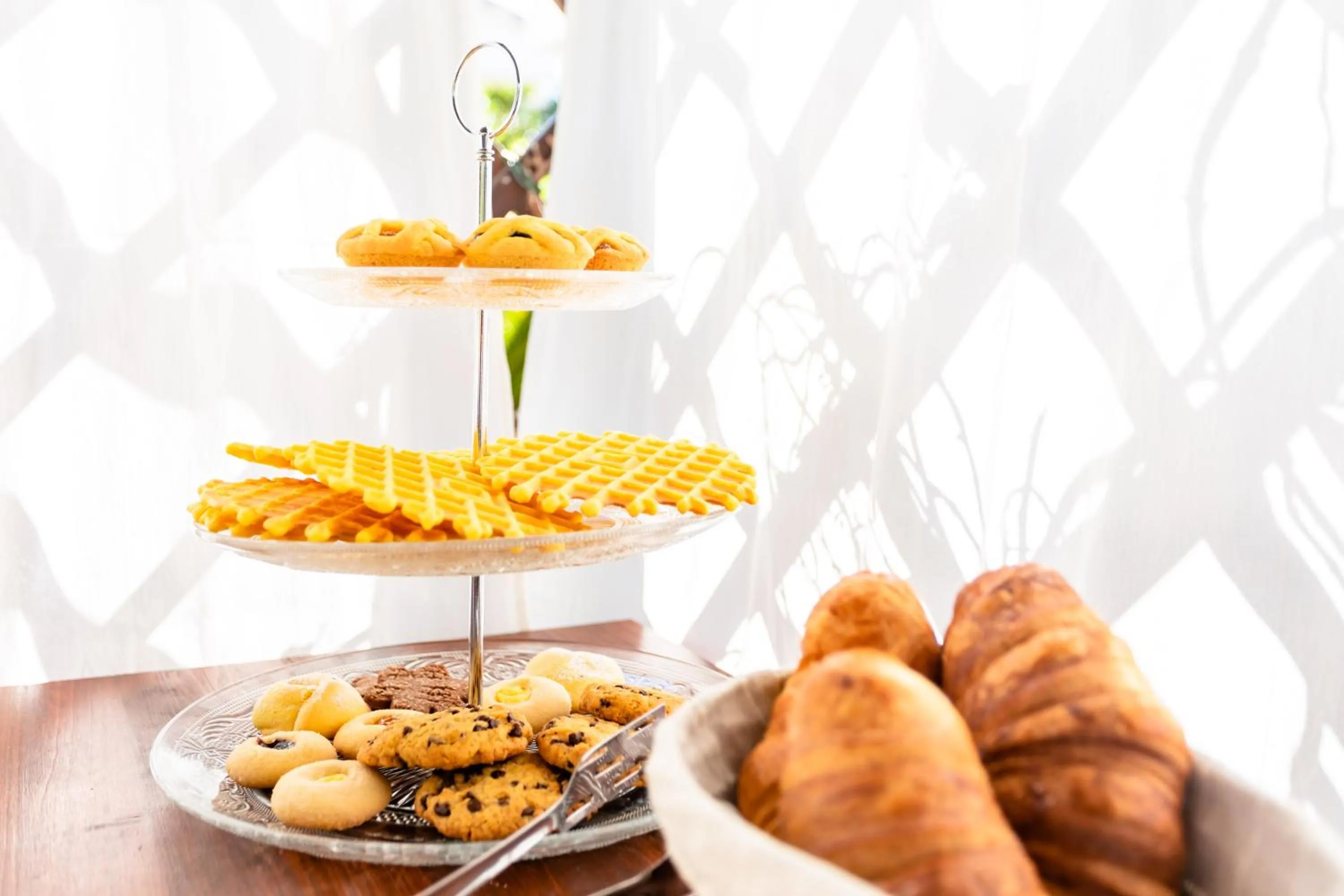 Buffet breakfast in B&B La villetta gialla