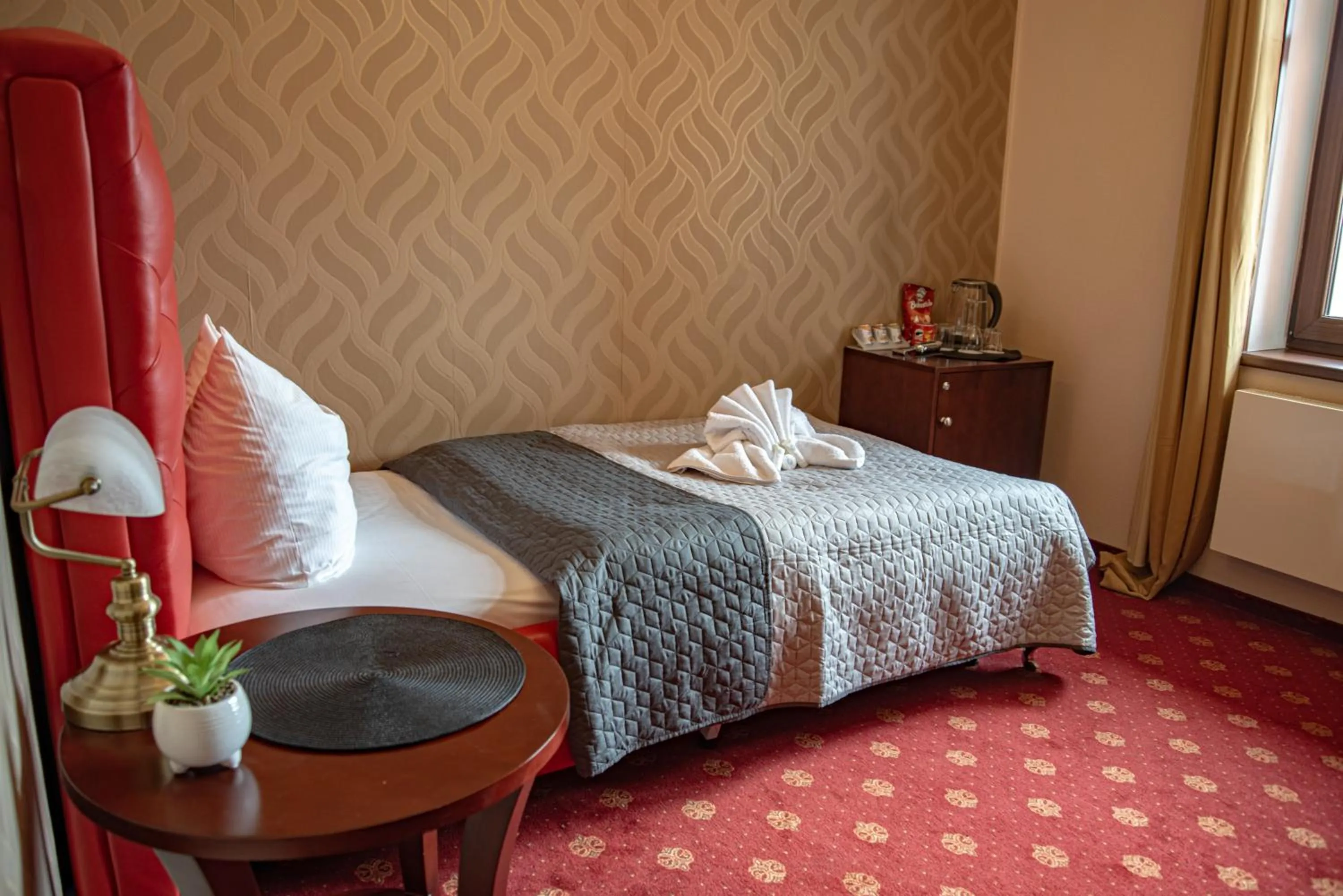 Bed in Wellness Hotel Beethoven