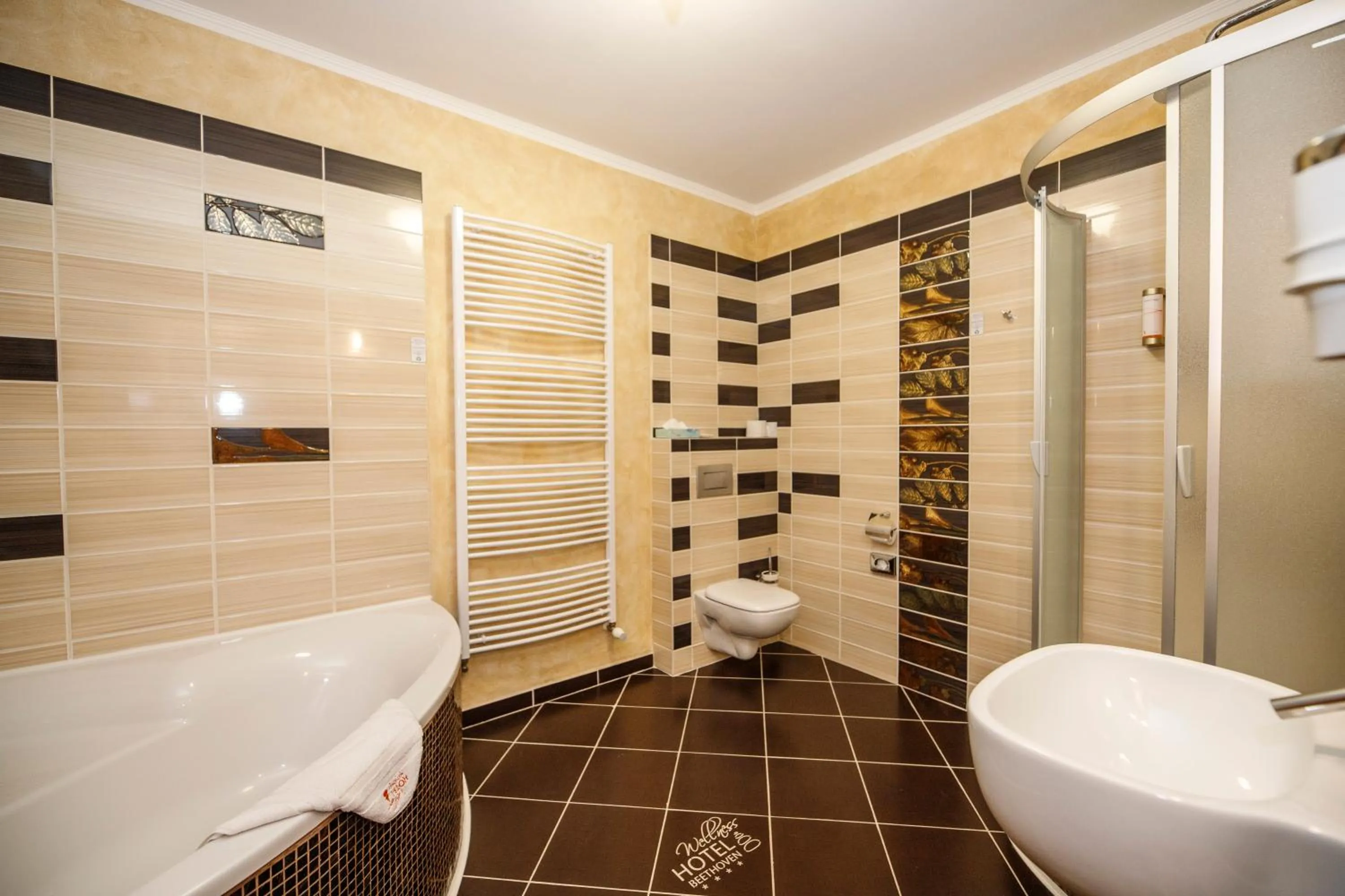 Shower in Wellness Hotel Beethoven