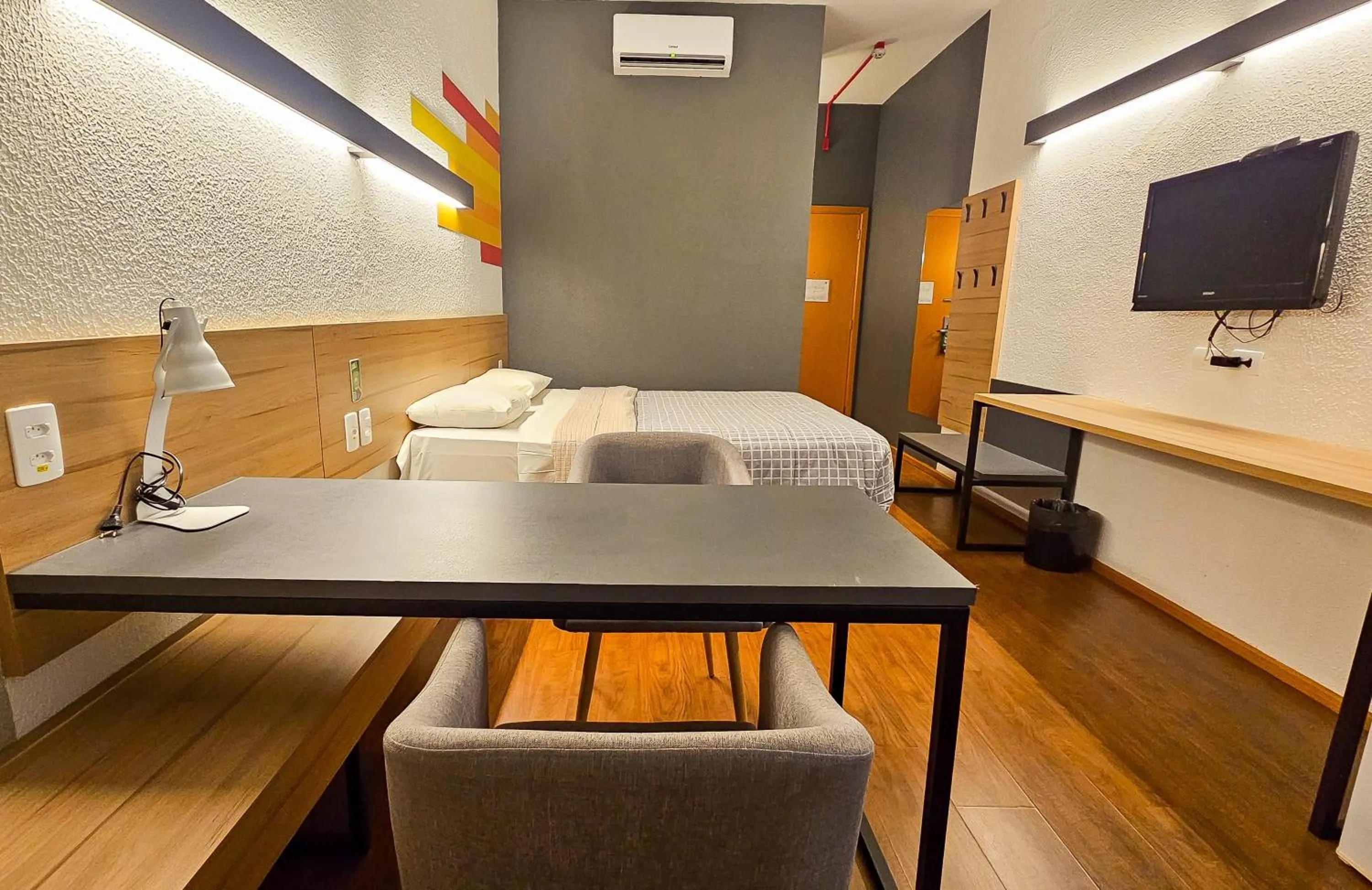 Bed in Hotel 10 Joinville