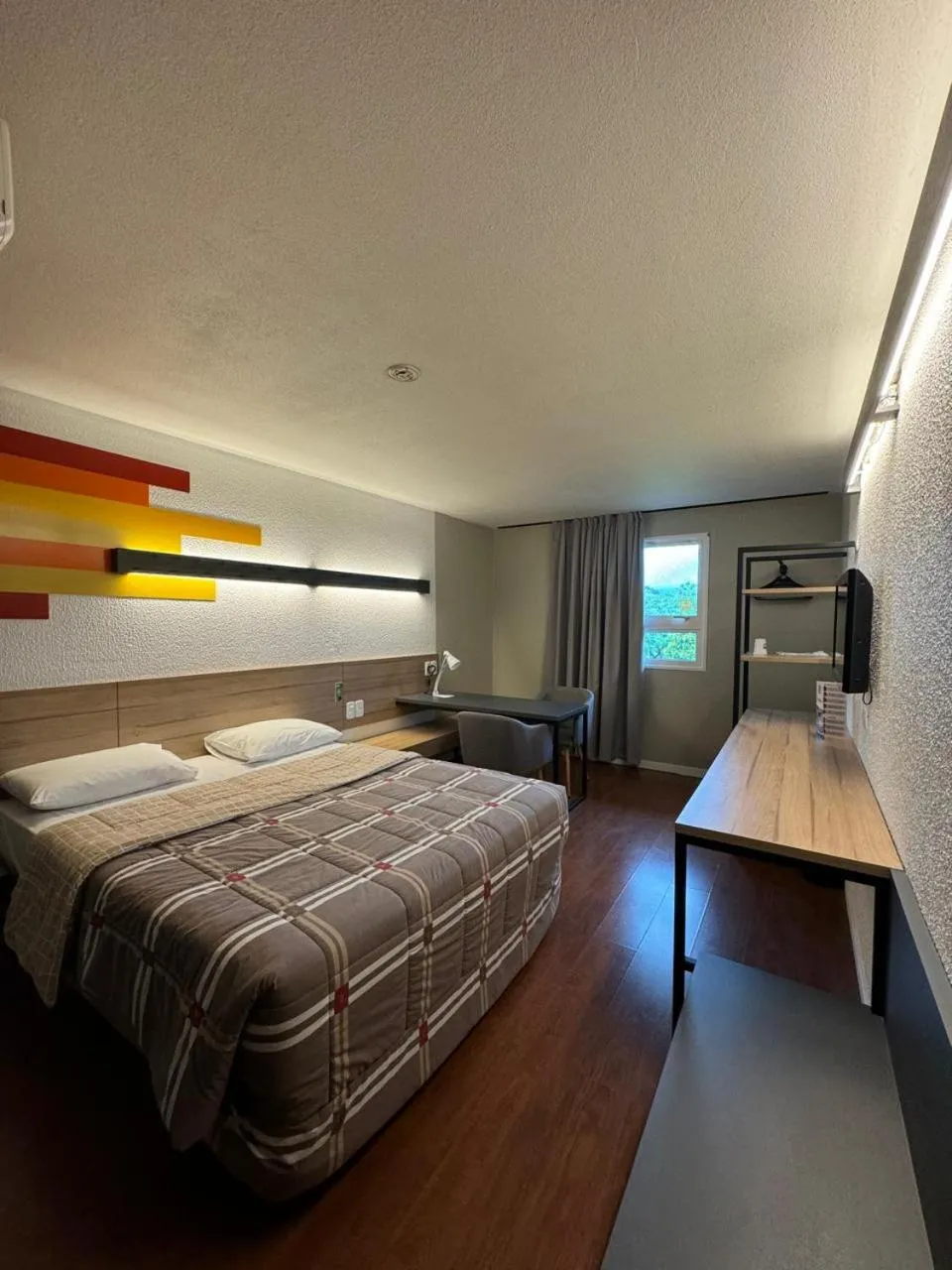 Bed in Hotel 10 Uniao da Vitoria