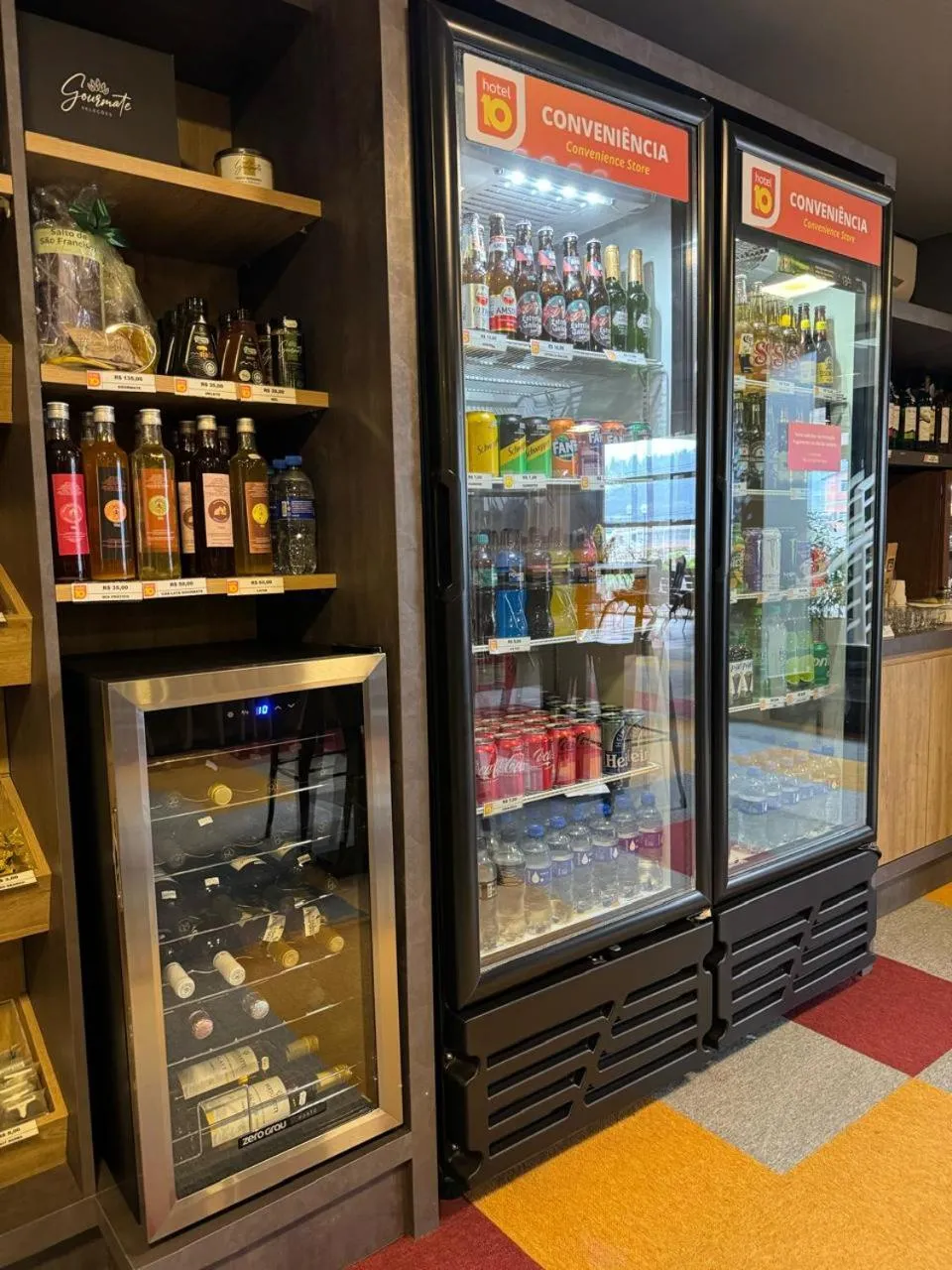 Lobby or reception in Hotel 10 Uniao da Vitoria