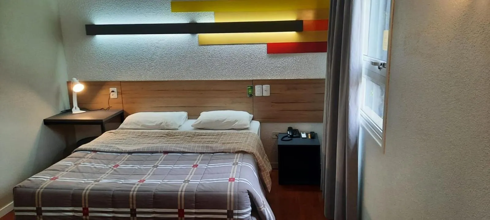 Bed in Hotel 10 Uniao da Vitoria