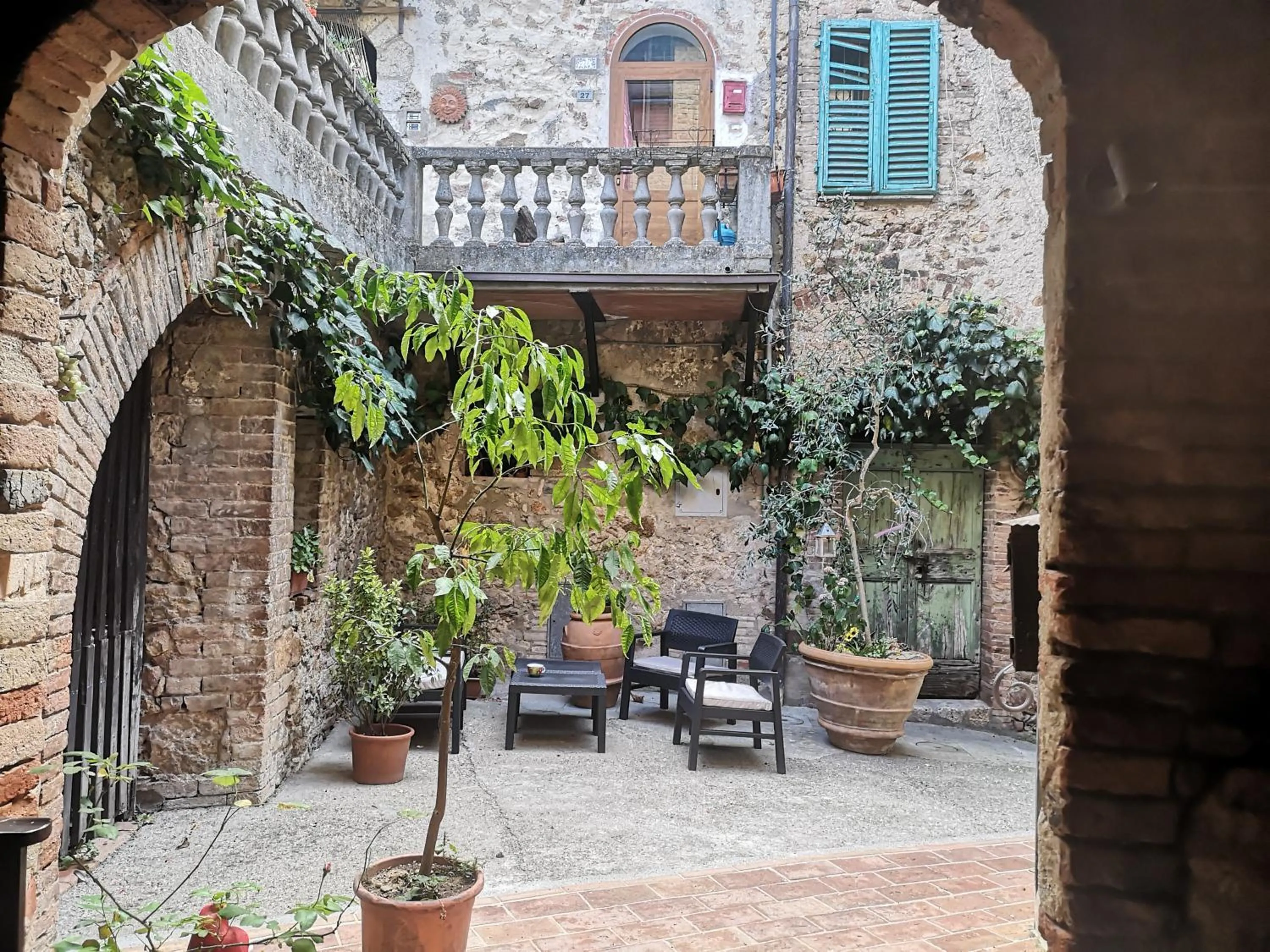 Patio in Antico Borgo di Torri