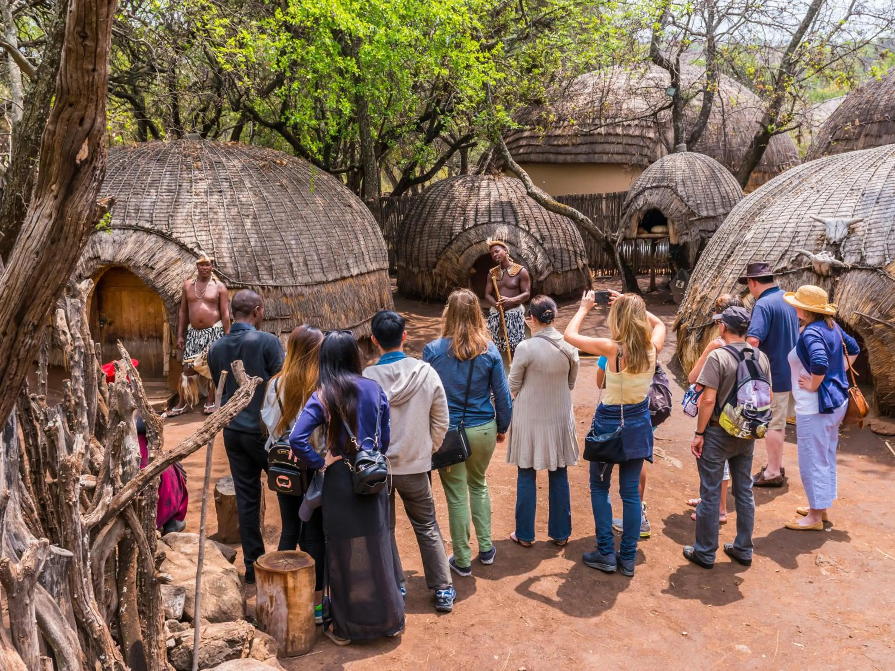 Staff in aha Lesedi African Lodge & Cultural Village