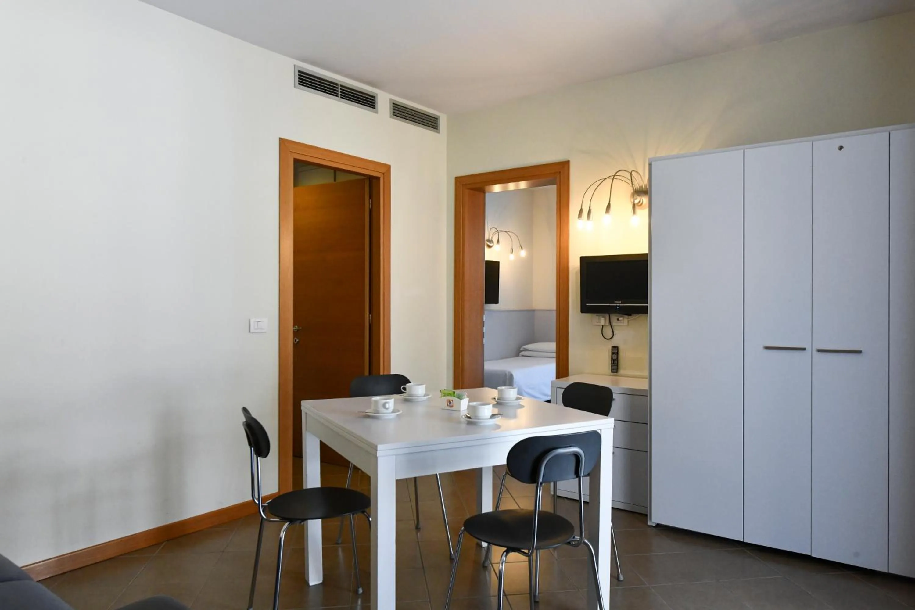 Kitchen or kitchenette in Hotel Eden
