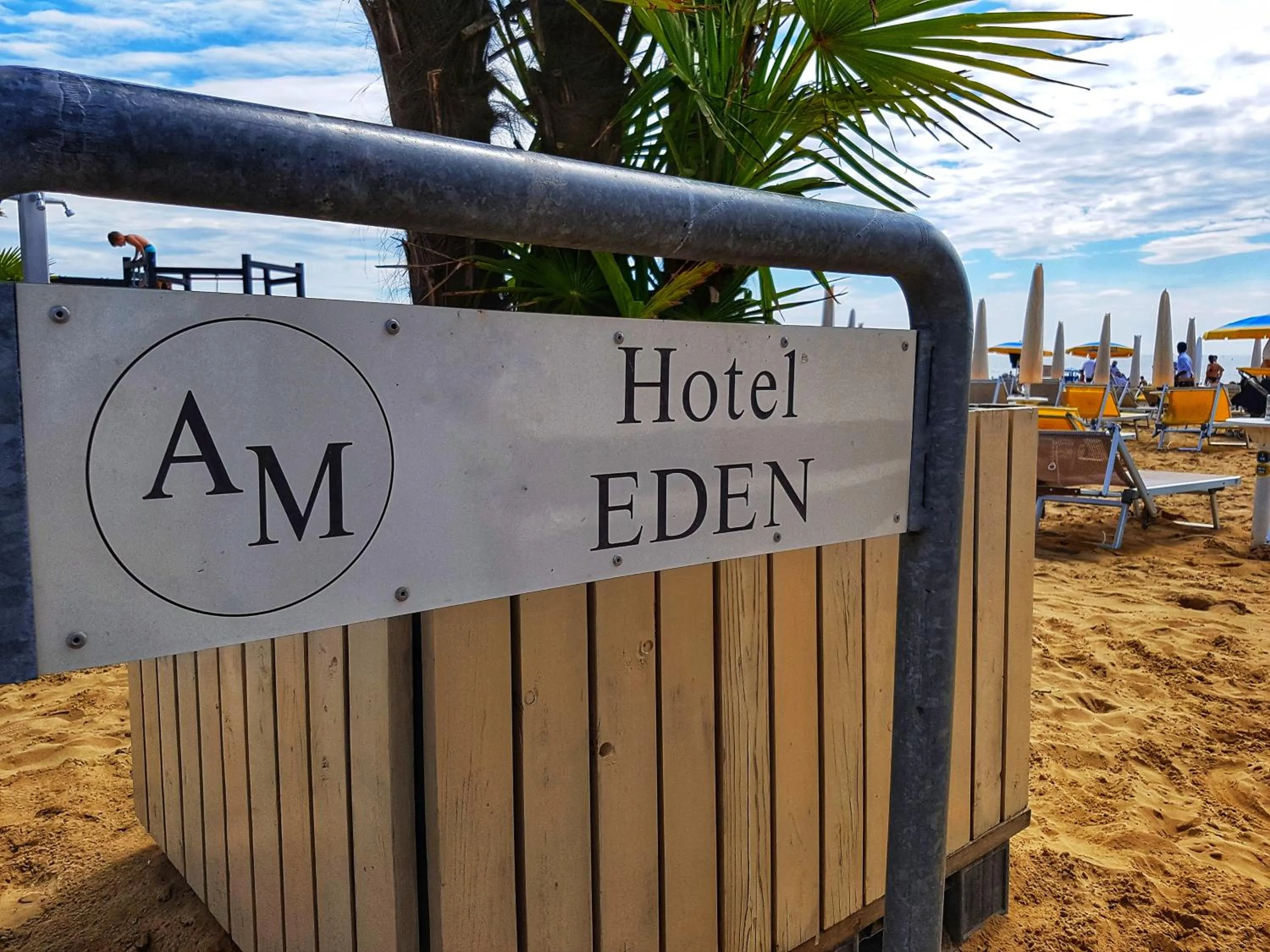 Property building in Hotel Eden