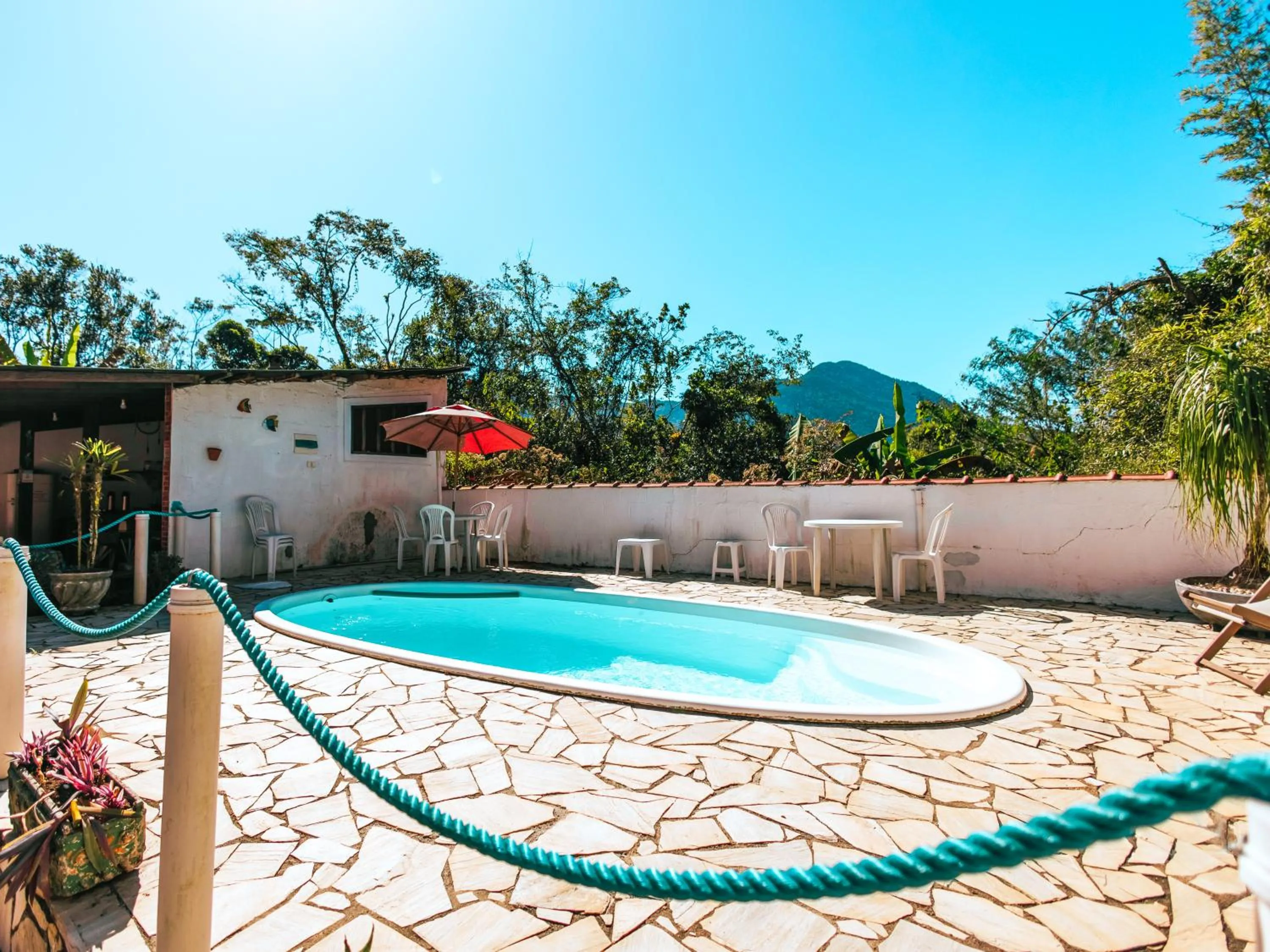 Mountain view in Pousada Sol Nascente