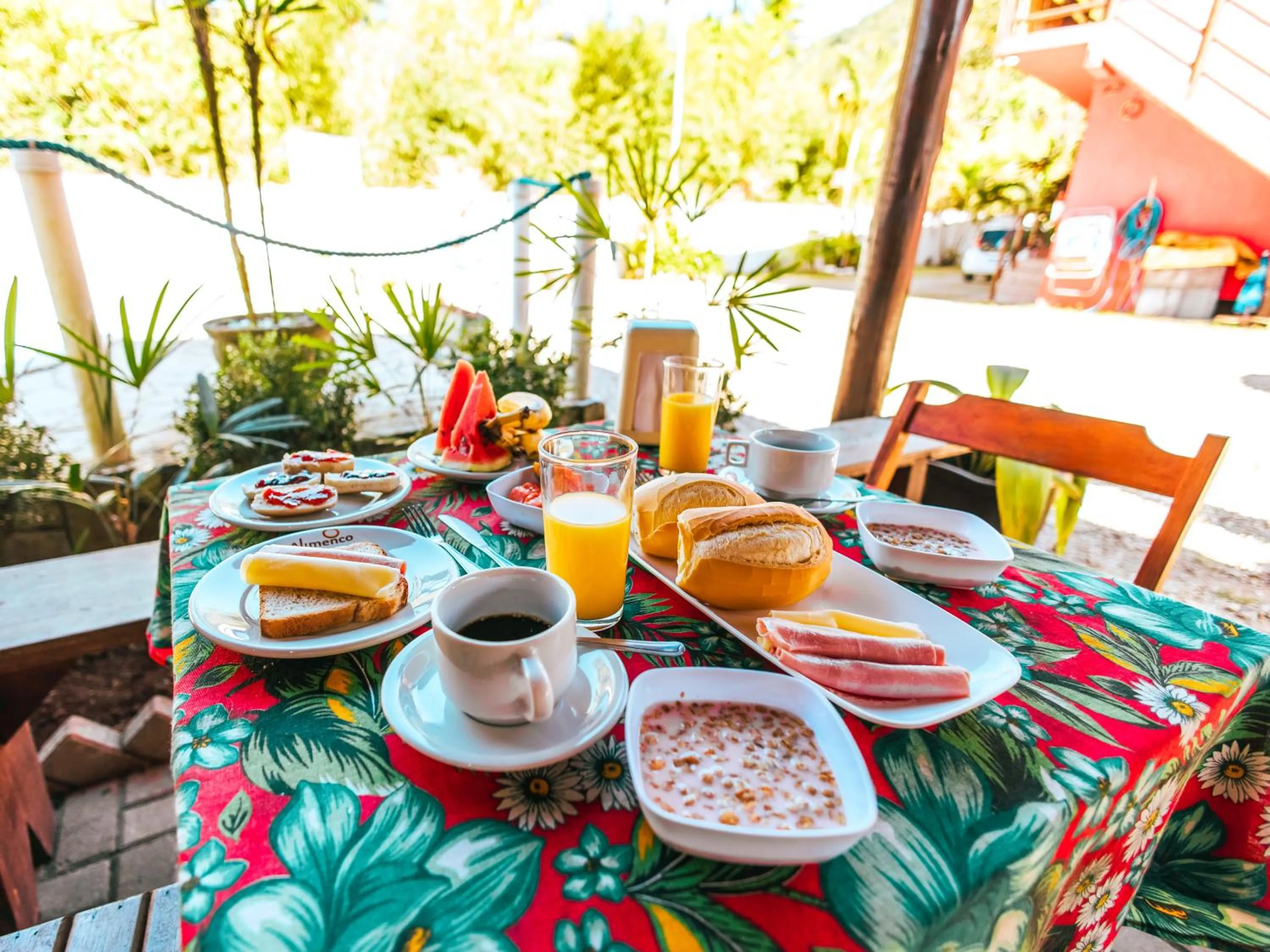Breakfast in Pousada Sol Nascente