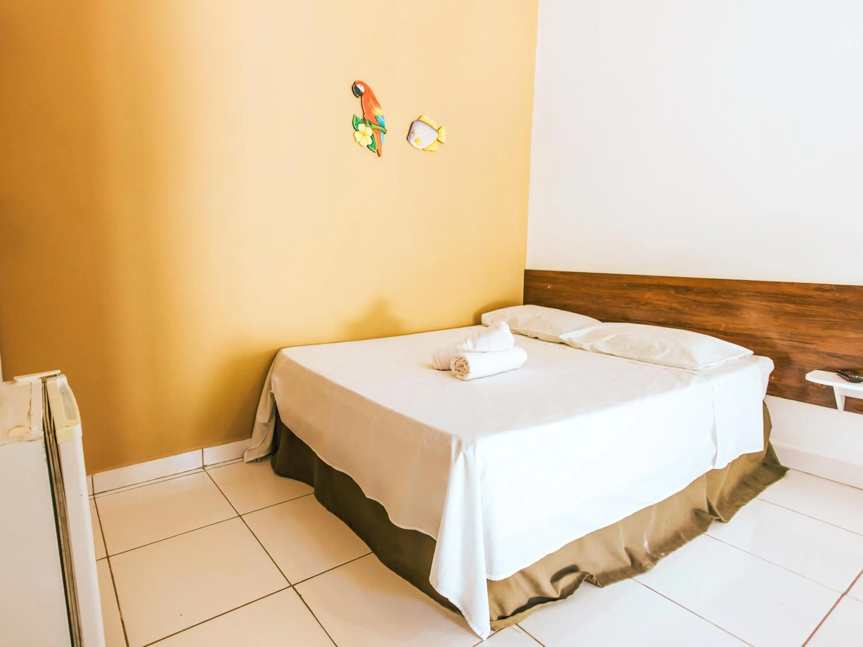 Bed in Pousada Sol Nascente