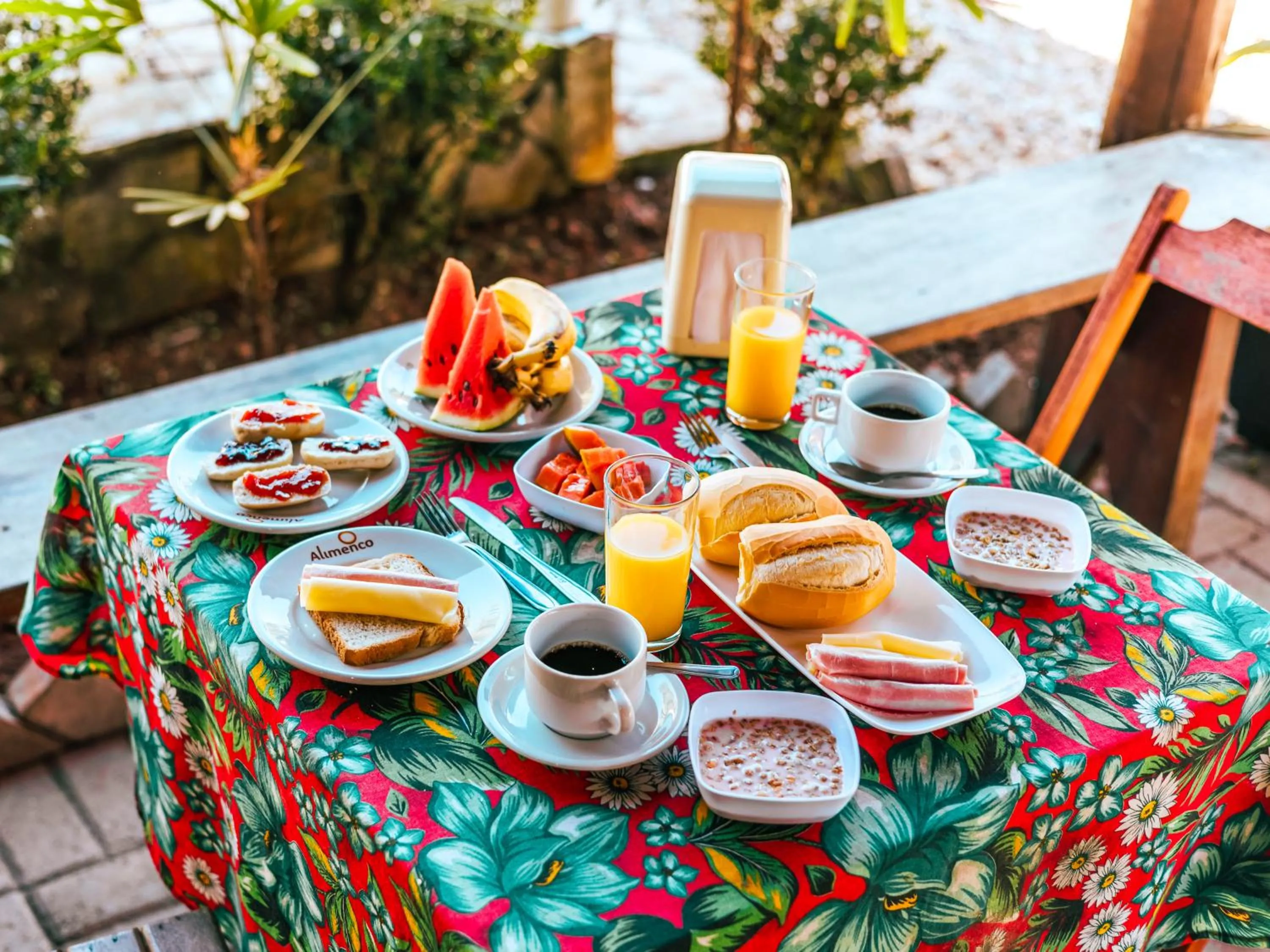 Breakfast in Pousada Sol Nascente