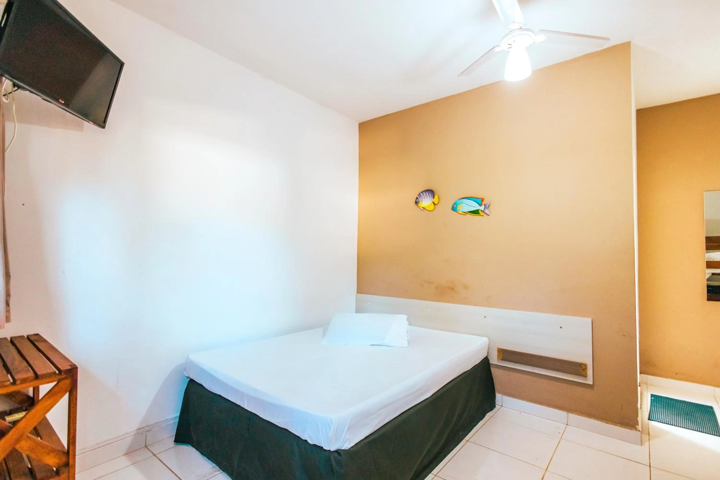 Bed in Pousada Sol Nascente