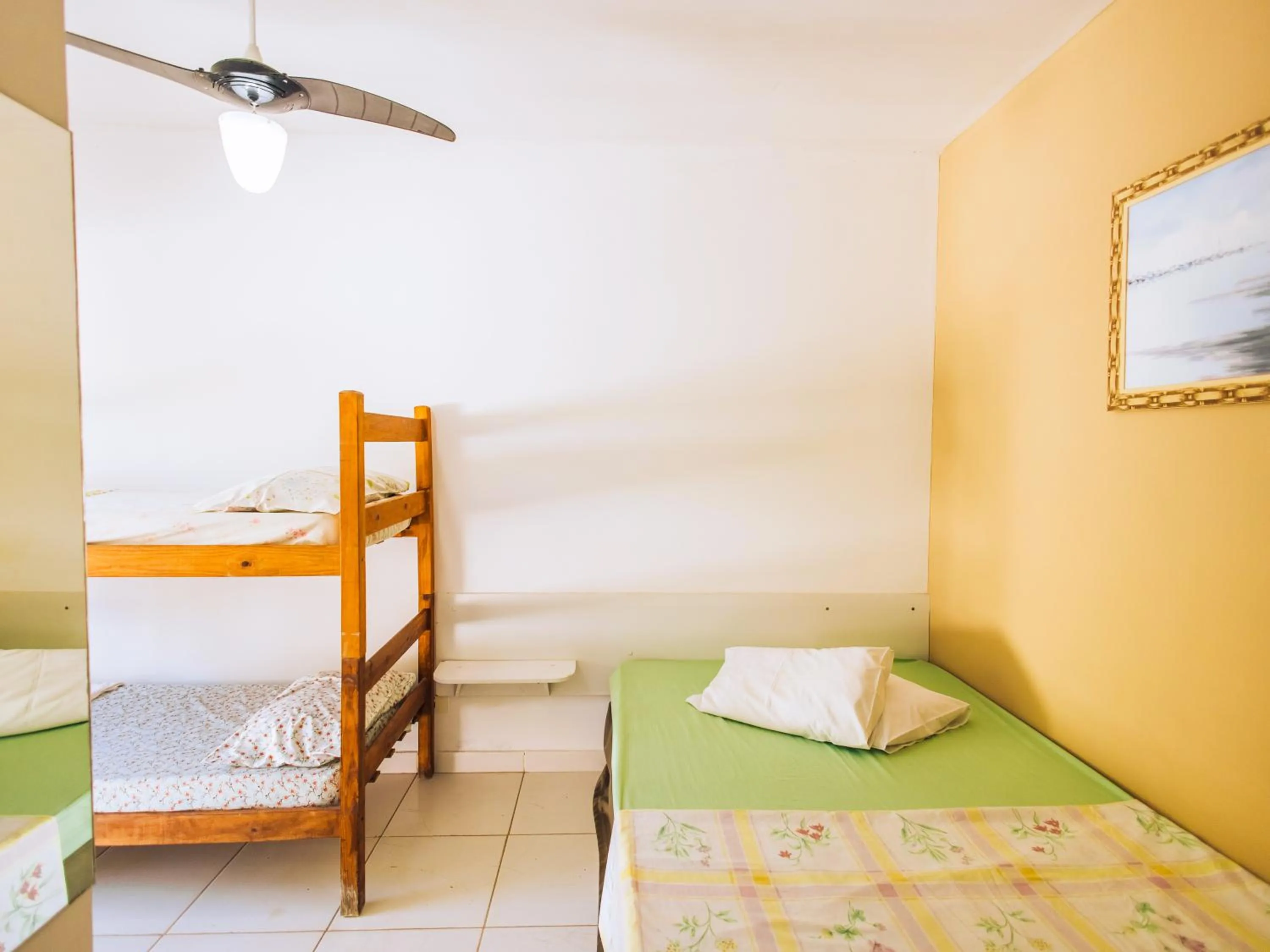 Bed in Pousada Sol Nascente