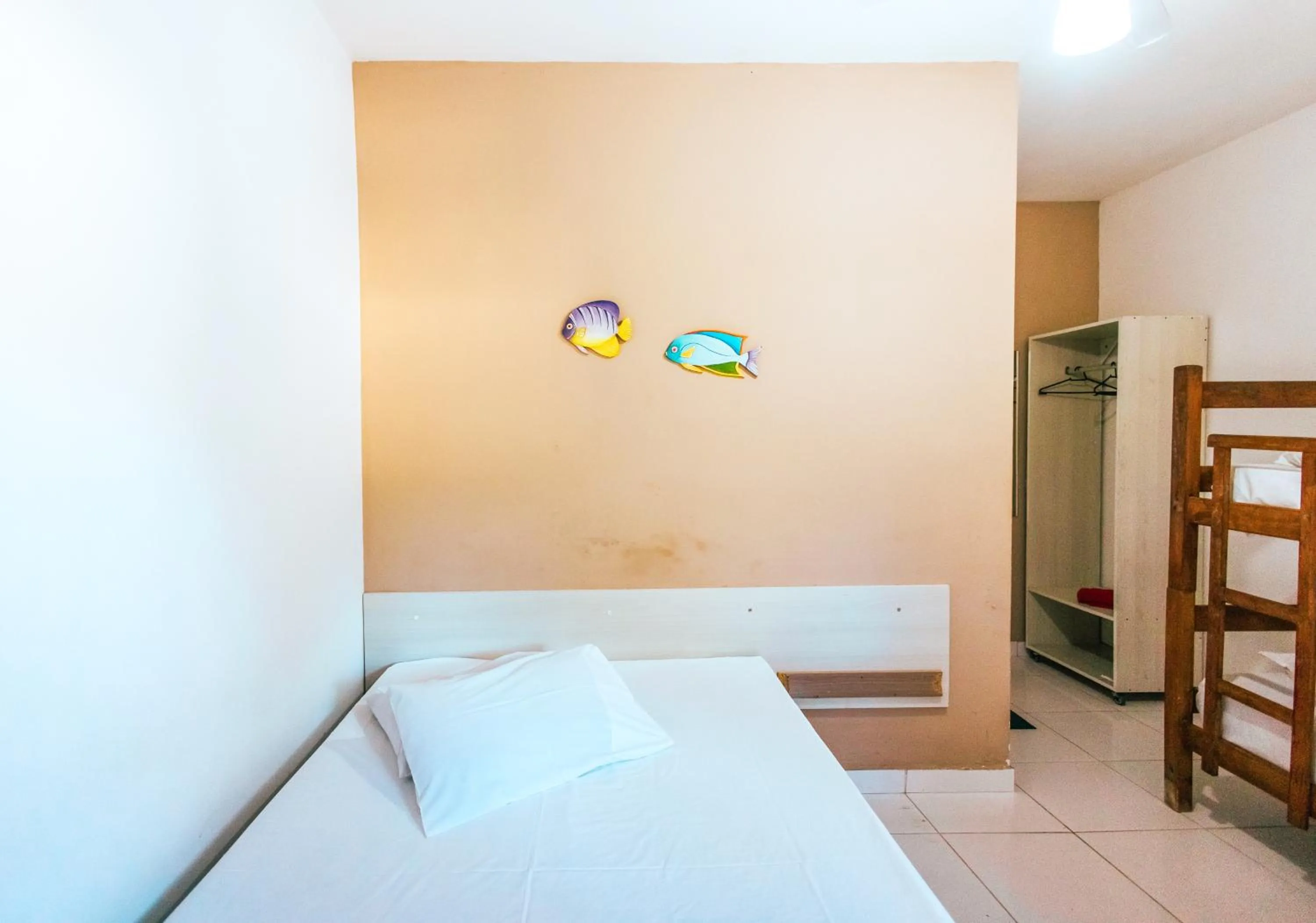 Bed in Pousada Sol Nascente