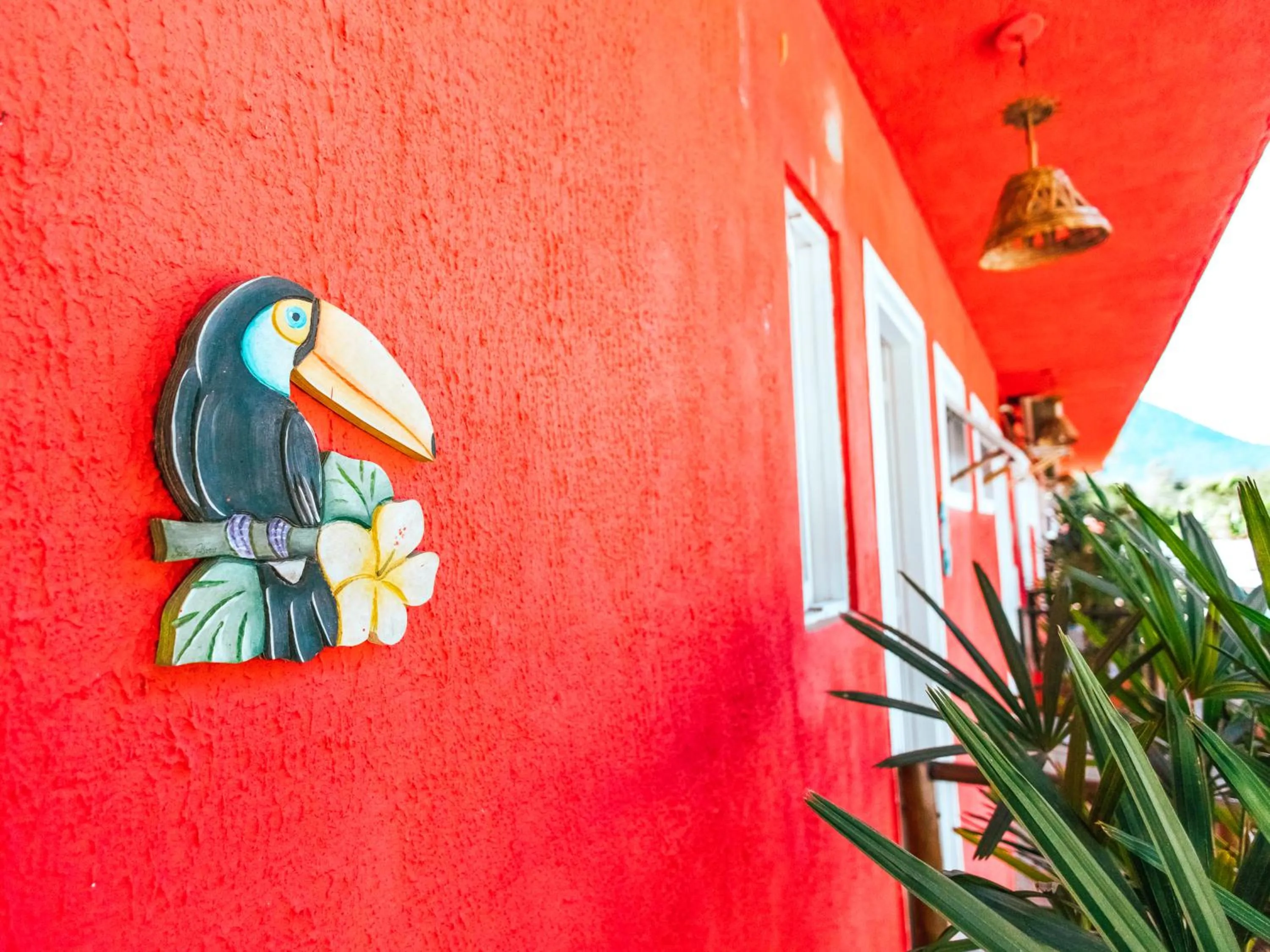Decorative detail in Pousada Sol Nascente