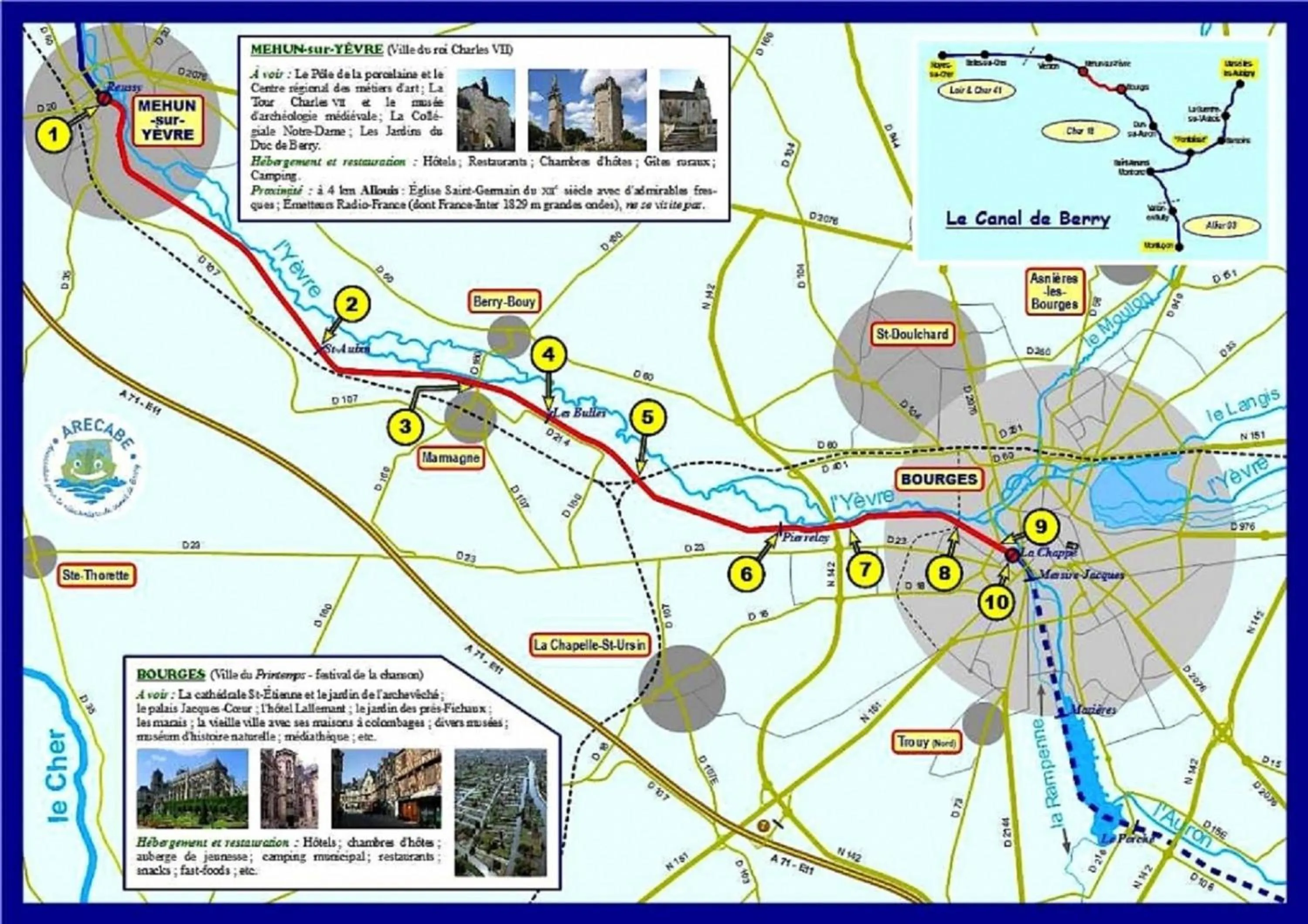 Nearby landmark in Hôtel Le Saint Amand