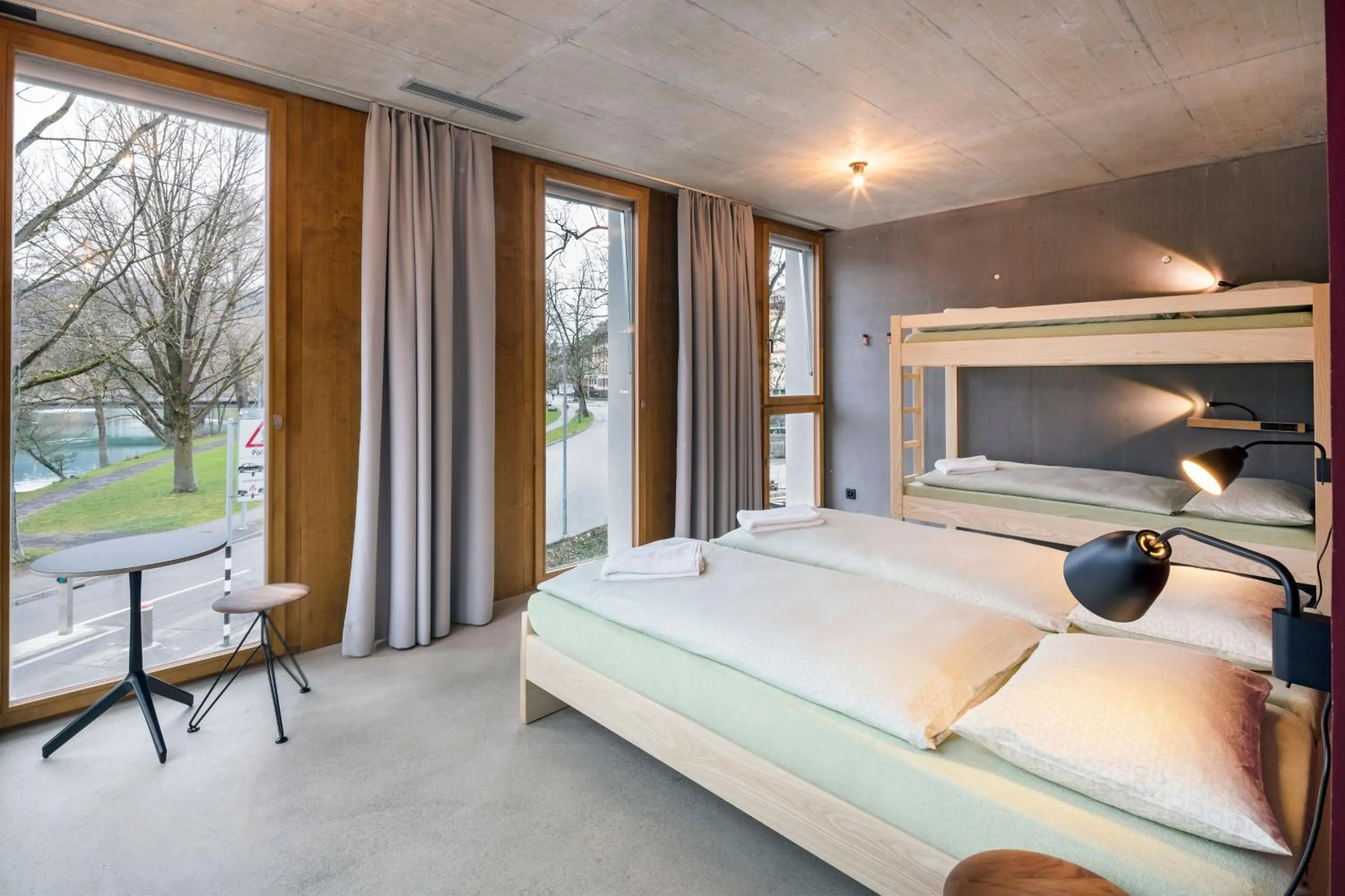 Photo of the whole room, Bed in Bern Youth Hostel