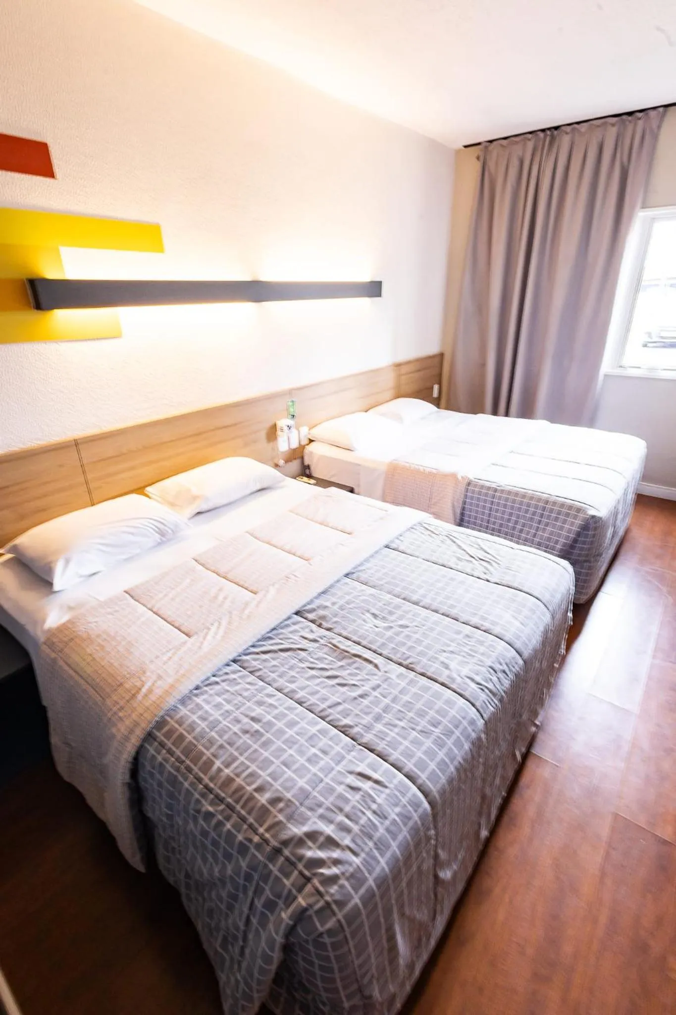 Bed in Hotel 10 Curitiba