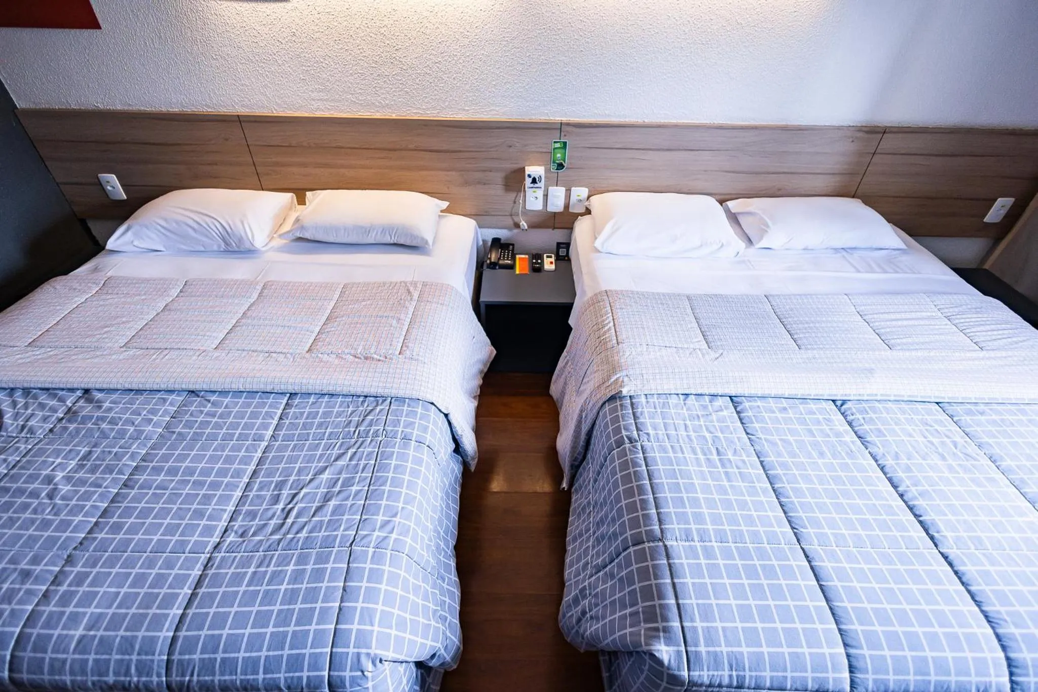 Bed in Hotel 10 Curitiba