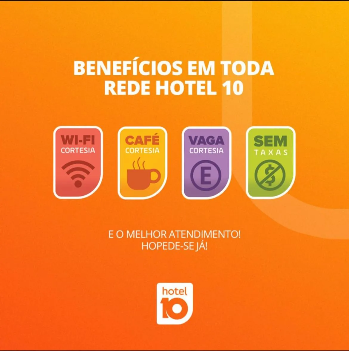 Property building in Hotel 10 Curitiba