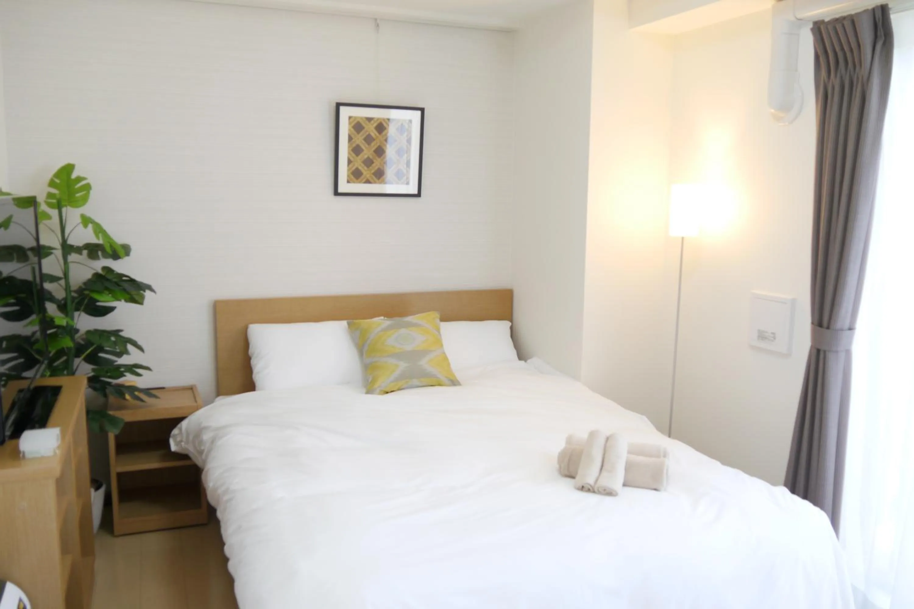 Bed in Meet Me Umeda Nishi