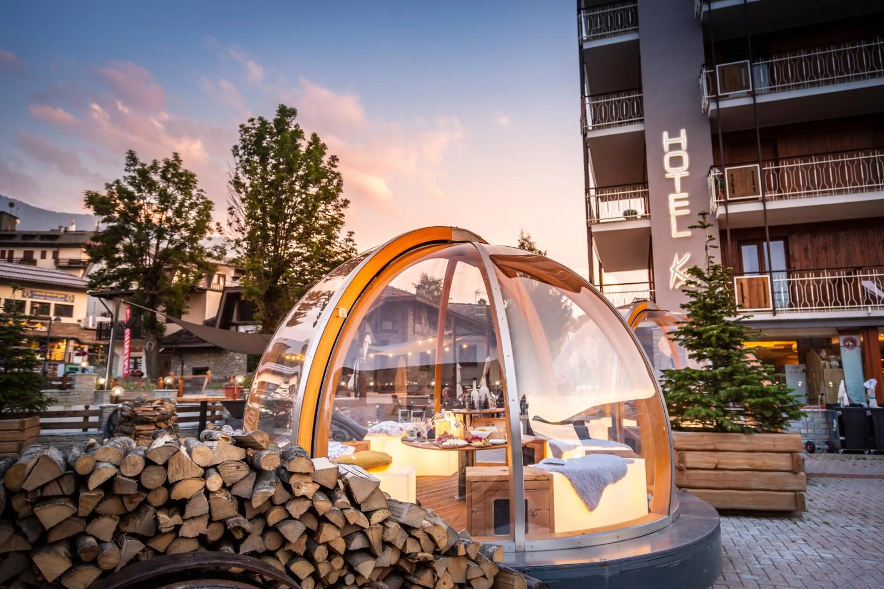 Property building in Hotel K2