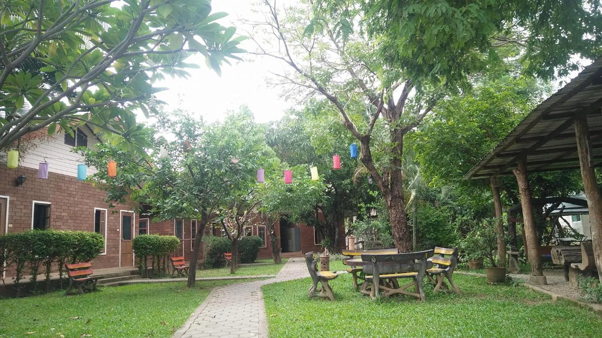 Landmark view, Garden in GongKaew HuenKum Hotel