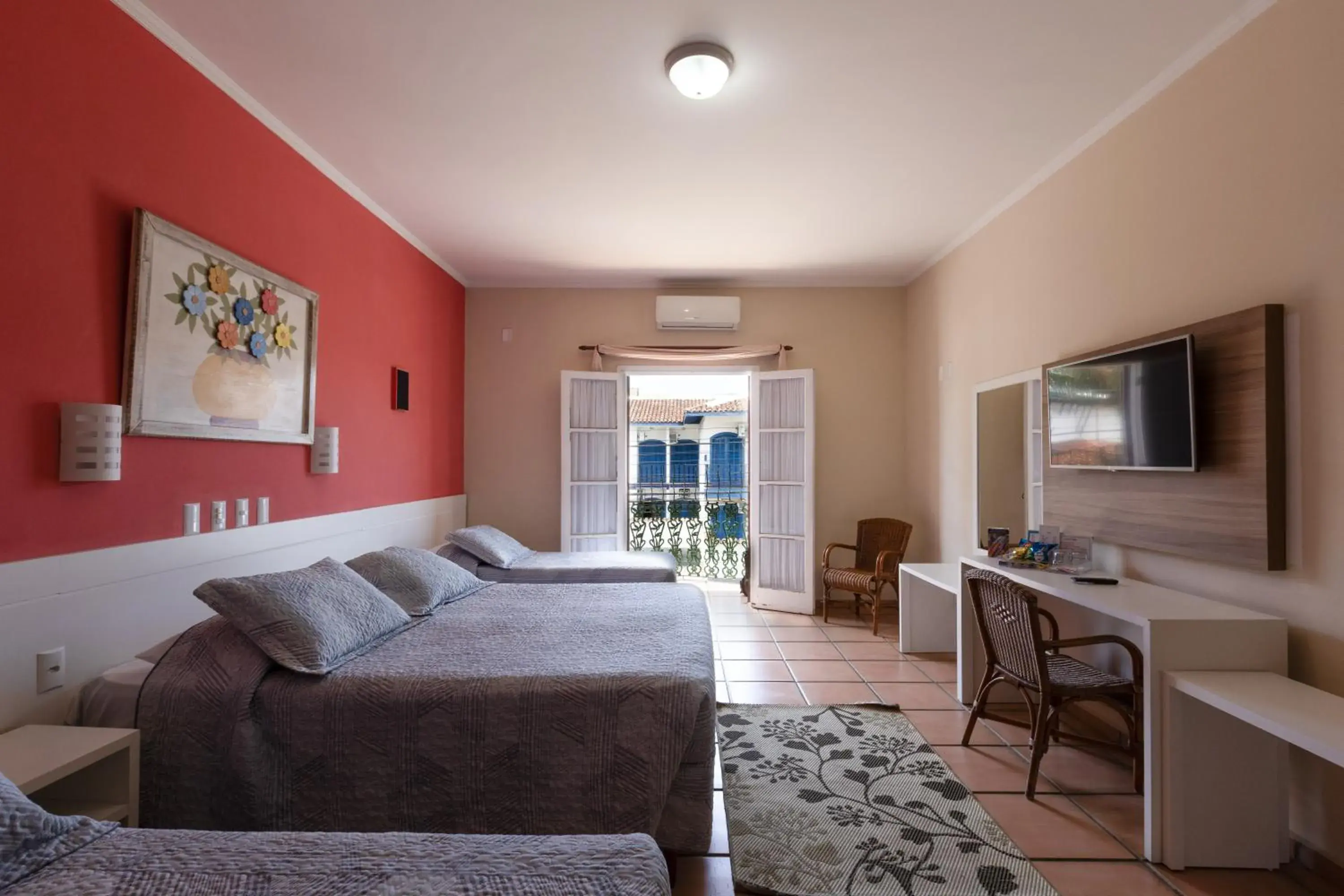 Quadruple Room in Hotel Villa Di Rimini Quadruple Room in Hotel Villa Di Rimini