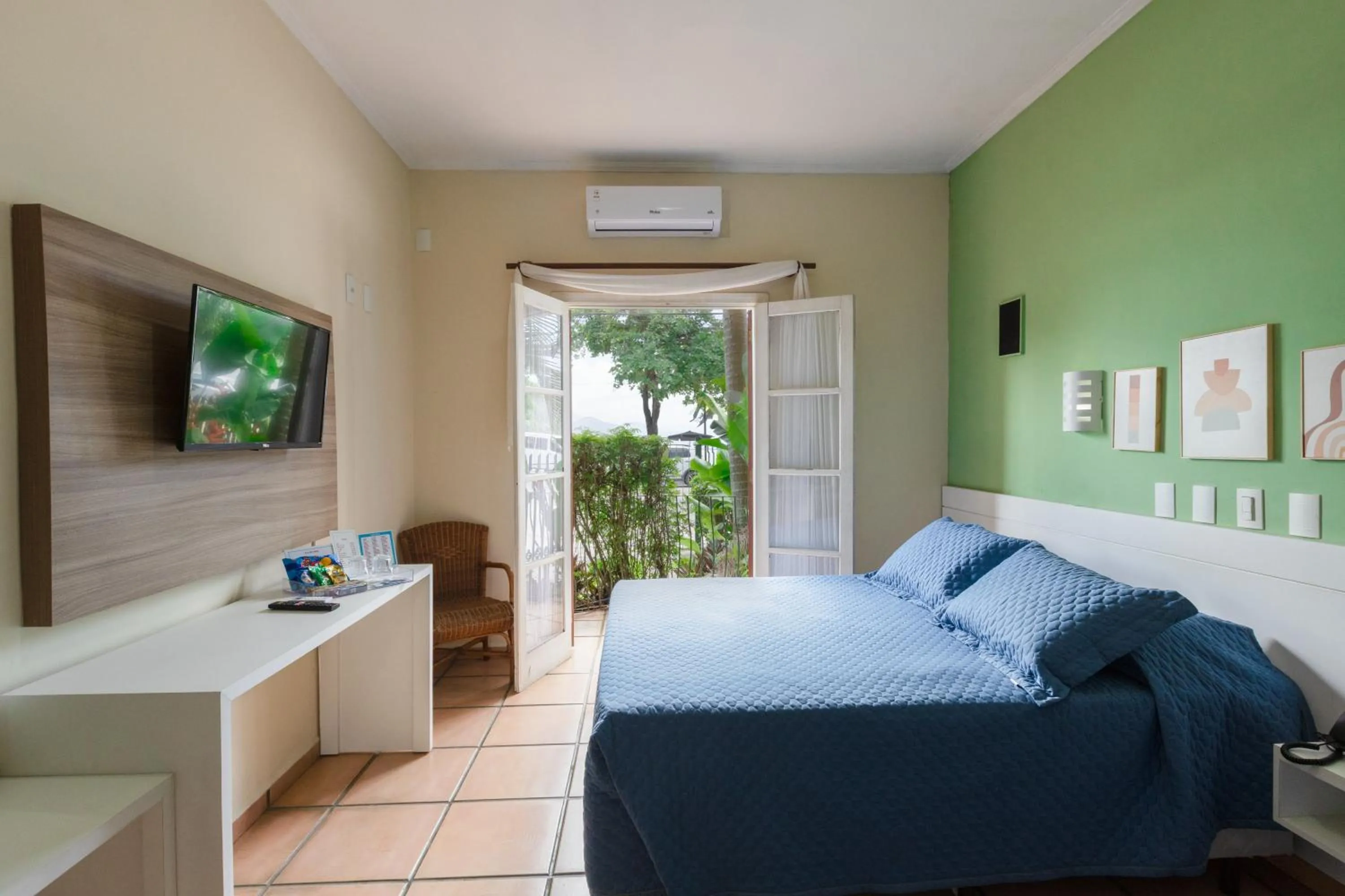 Bed in Hotel Villa Di Rimini