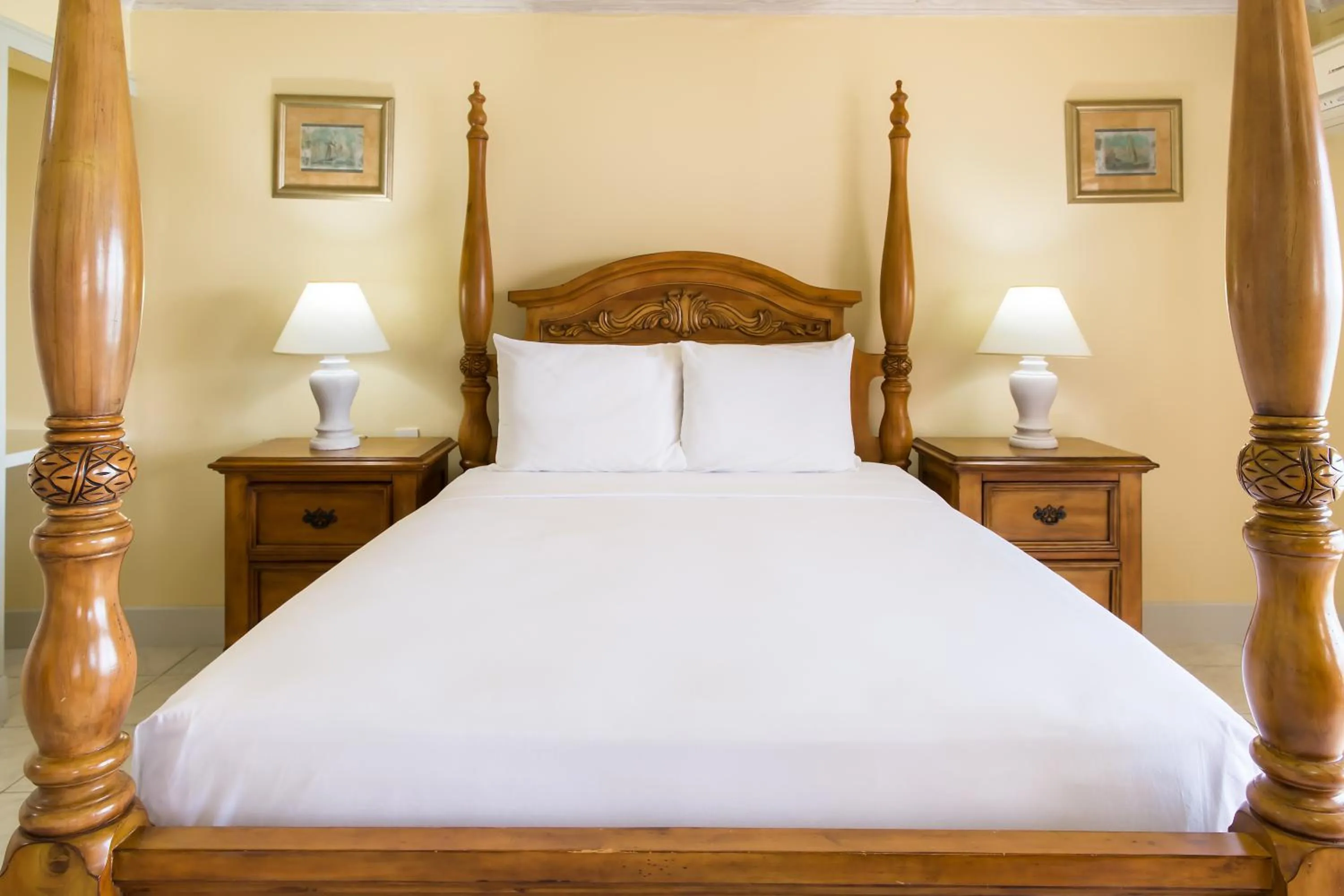 Bedroom, Bed in Barbados Beach Club Resort - All Inclusive