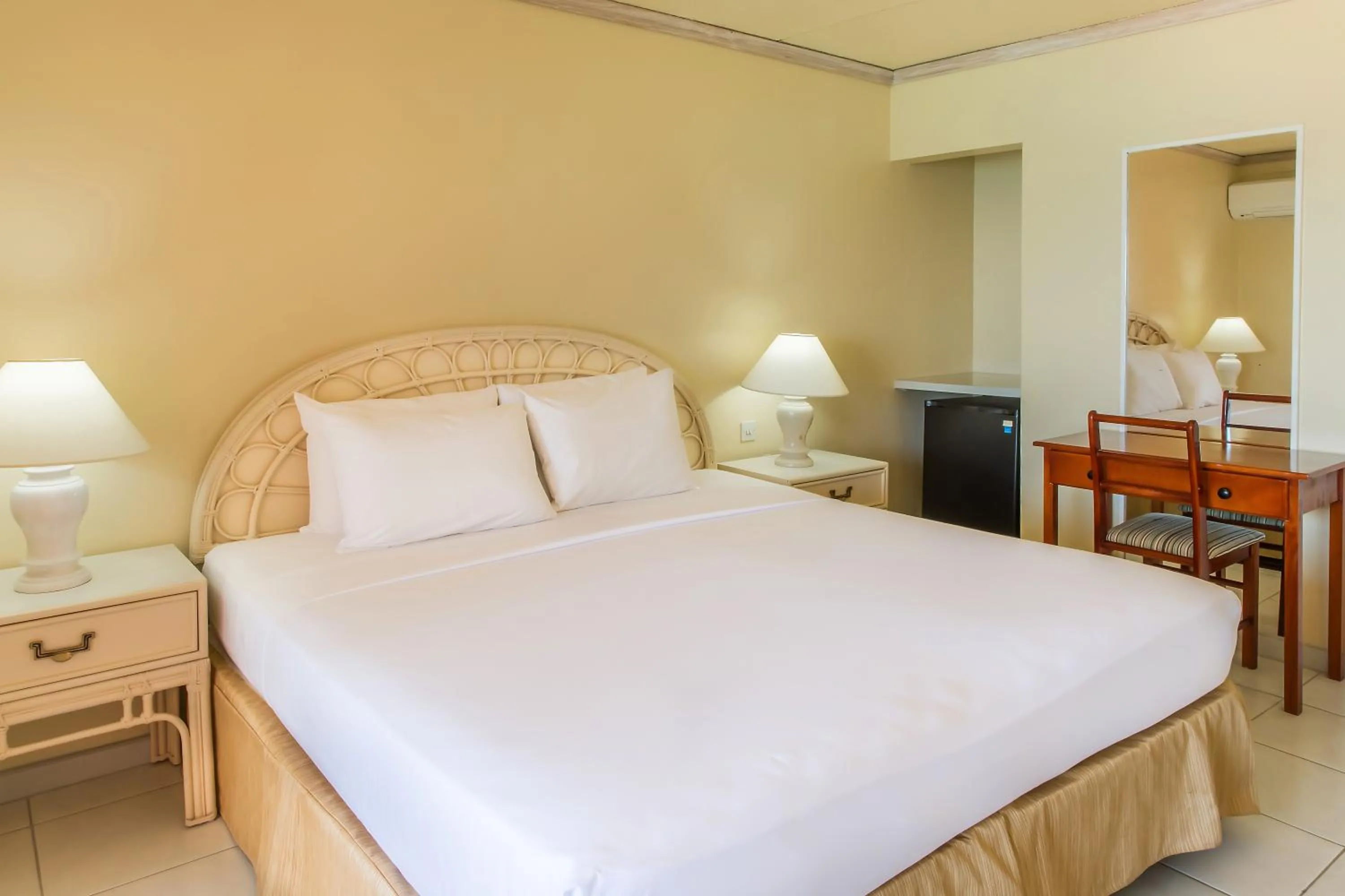 Bedroom, Bed in Barbados Beach Club Resort - All Inclusive