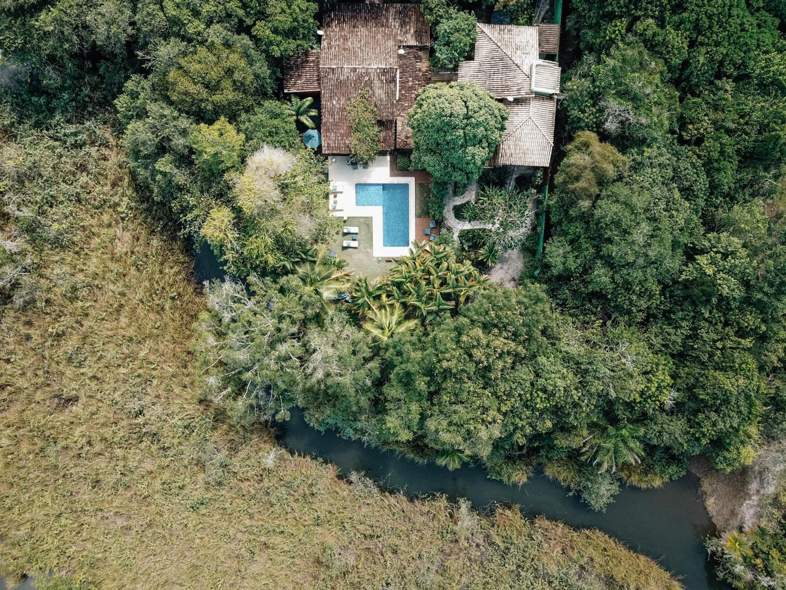 Bird's eye view in Mata N'ativa Pousada