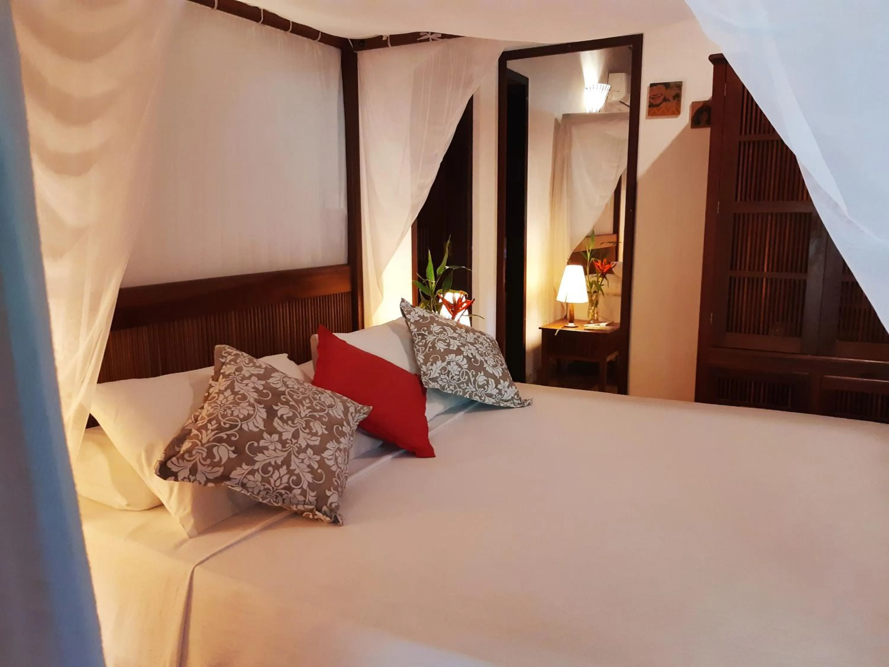 Bed in Mata N'ativa Pousada