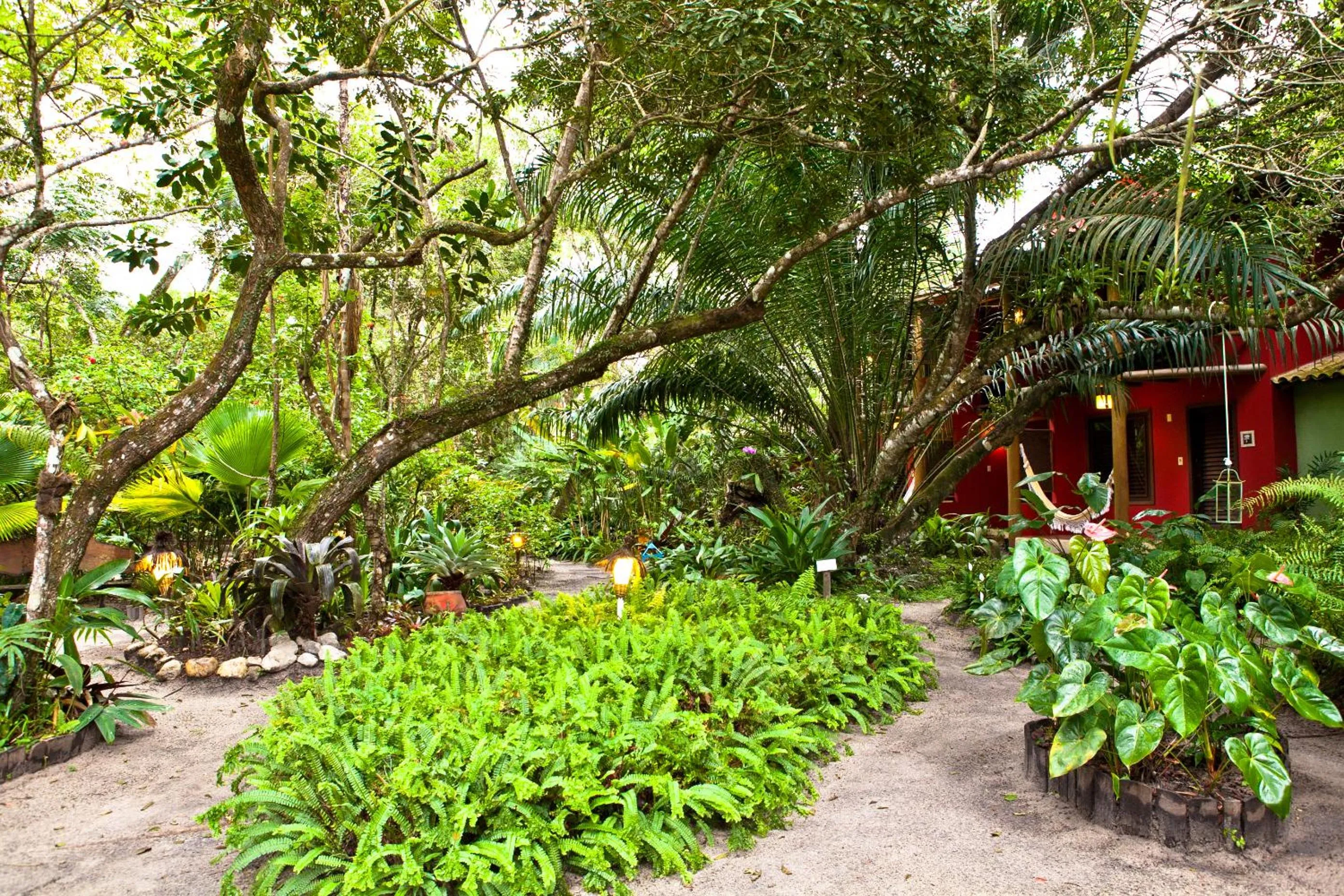 Garden view in Mata N'ativa Pousada