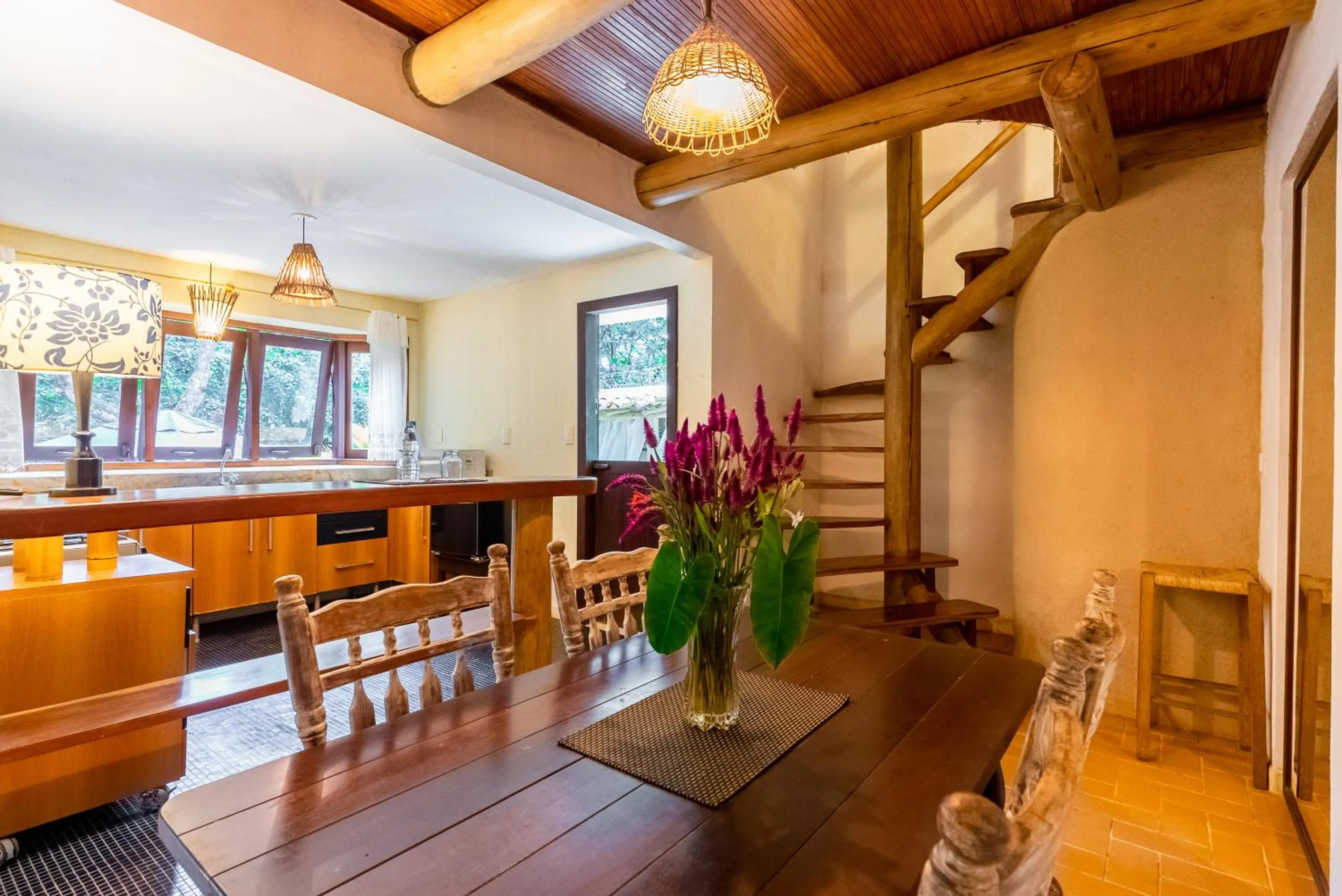 Living room in Mata N'ativa Pousada