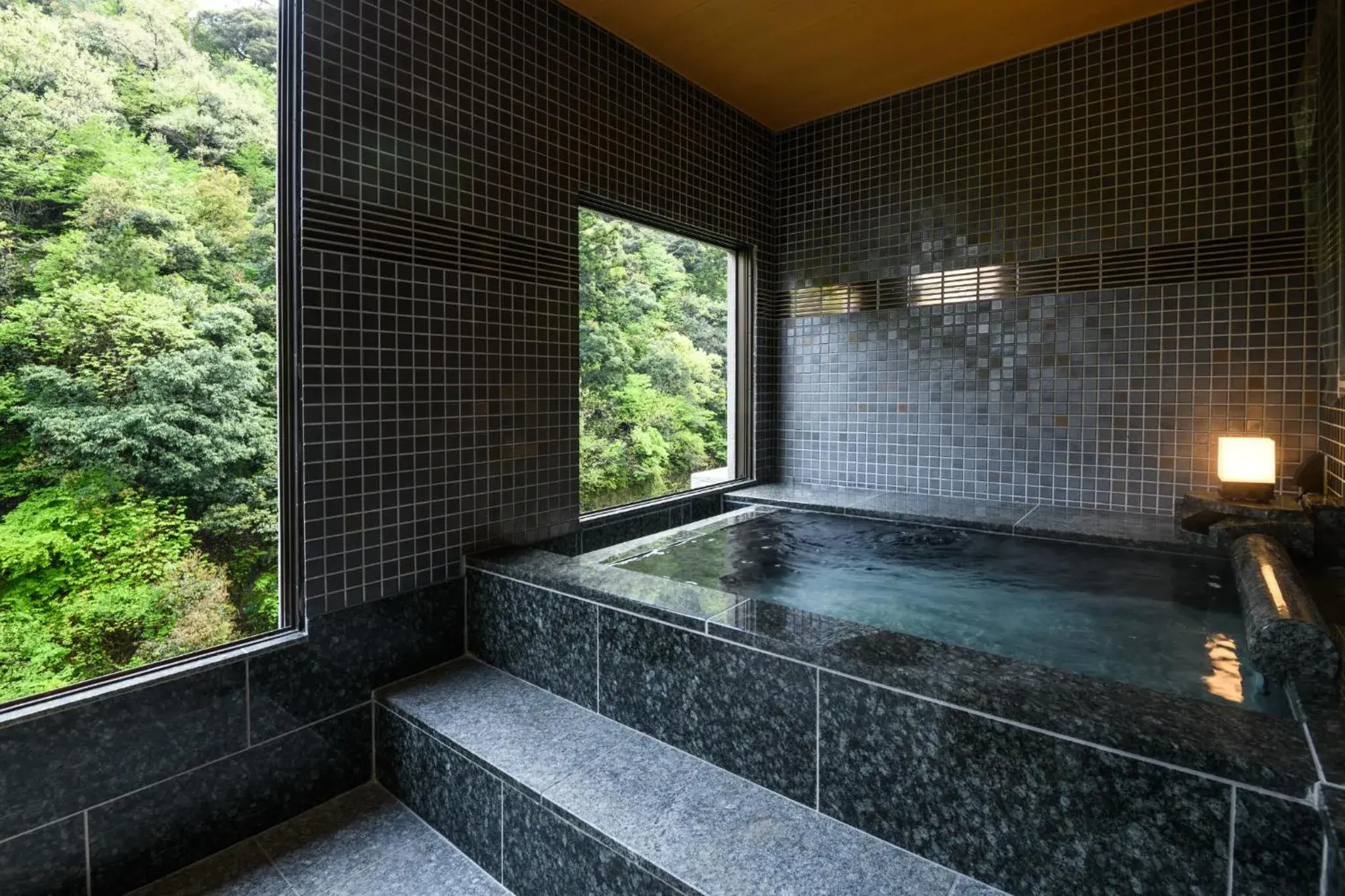 Special Western-Style Room with Open-Air Bath and Mountain Stream View - New as of 2023 in Shirasagiyu Tawaraya Special Western-Style Room with Open-Air Bath and Mountain Stream View - New as of 2023 in Shirasagiyu Tawaraya