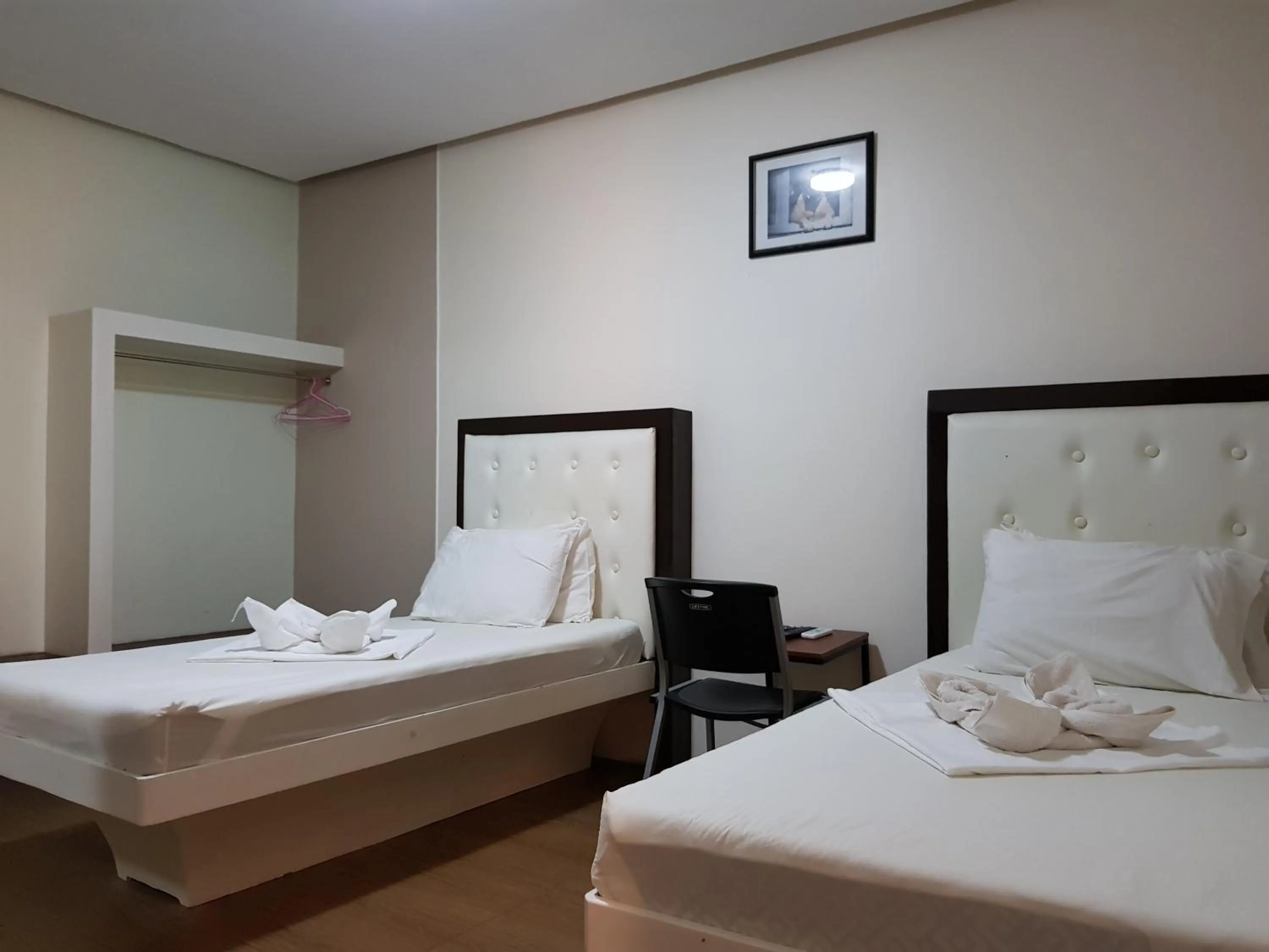 Bed in Hotel Giorgio