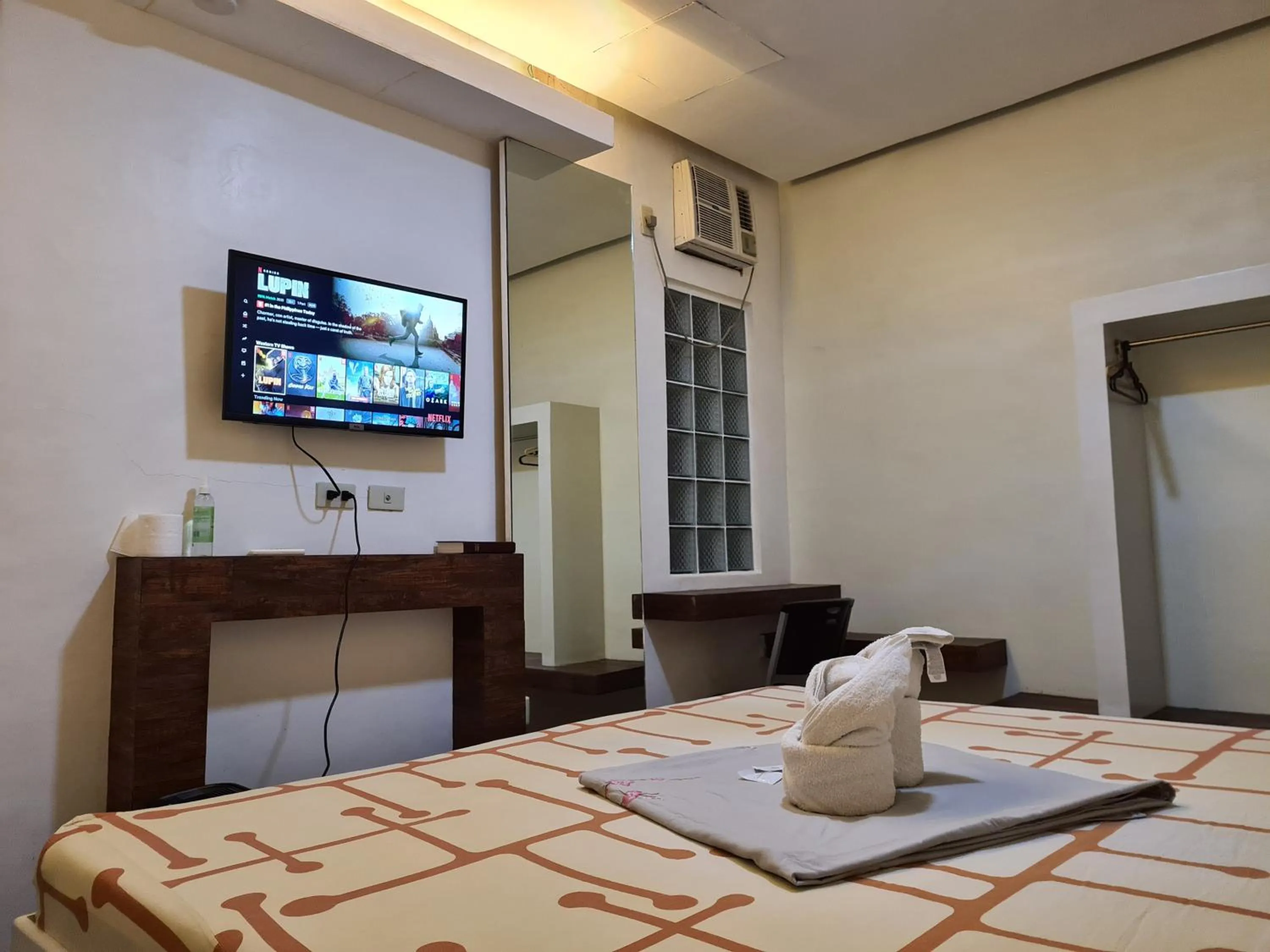 Bed in Hotel Giorgio