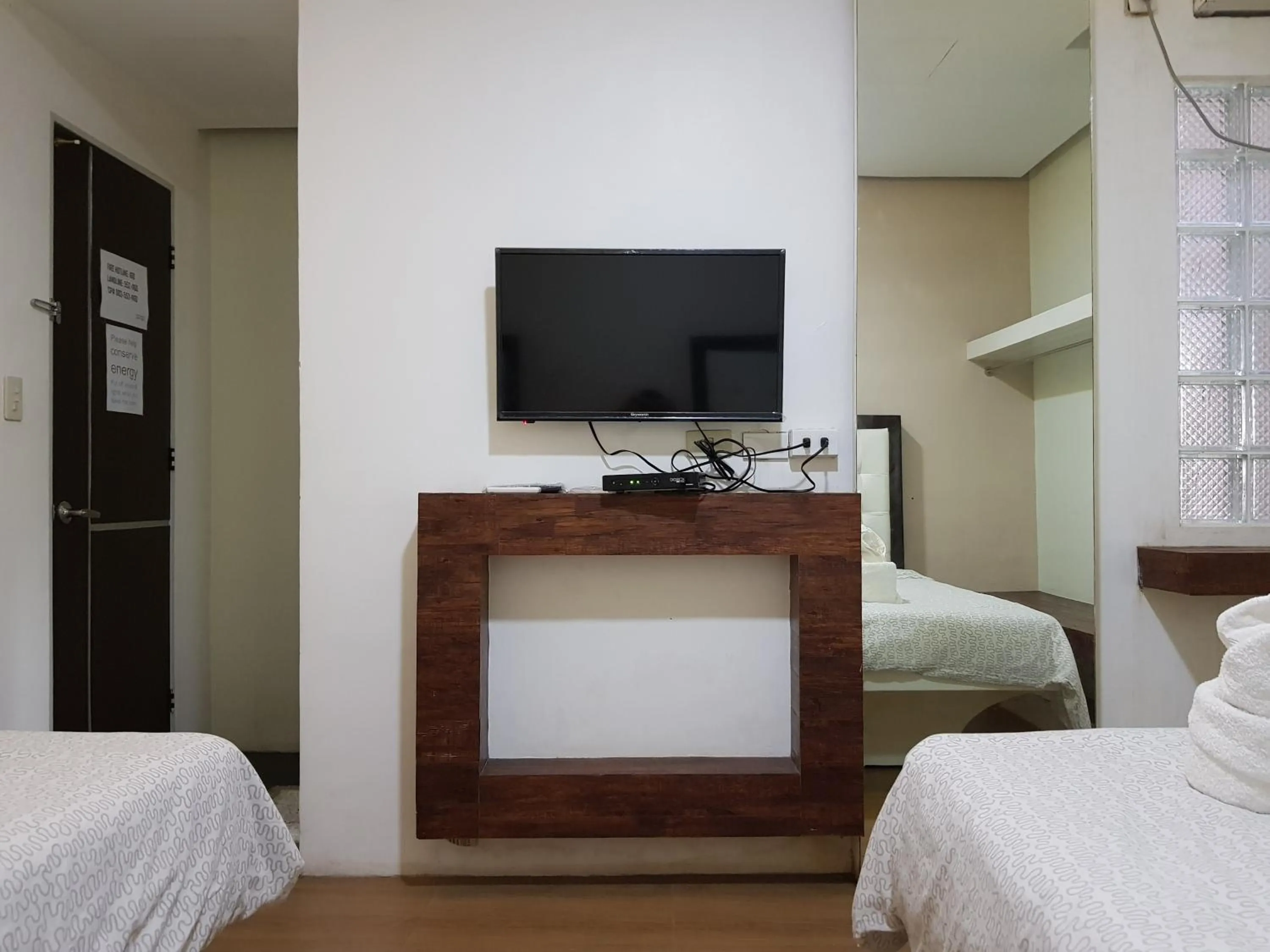 Bed in Hotel Giorgio